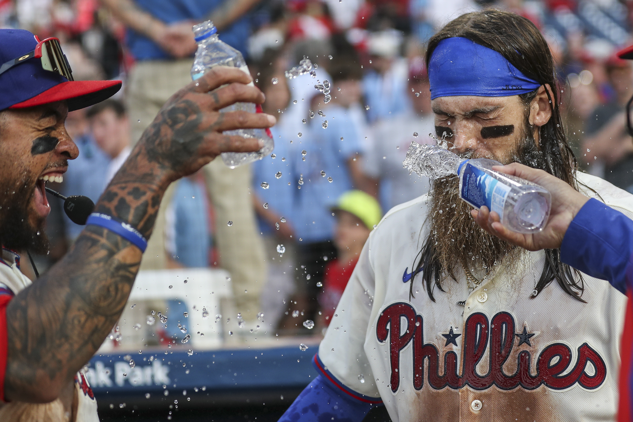 Luck's on the Phillies' side in a 10-inning victory over the Blue Jays as  Edmundo Sosa scores for the win