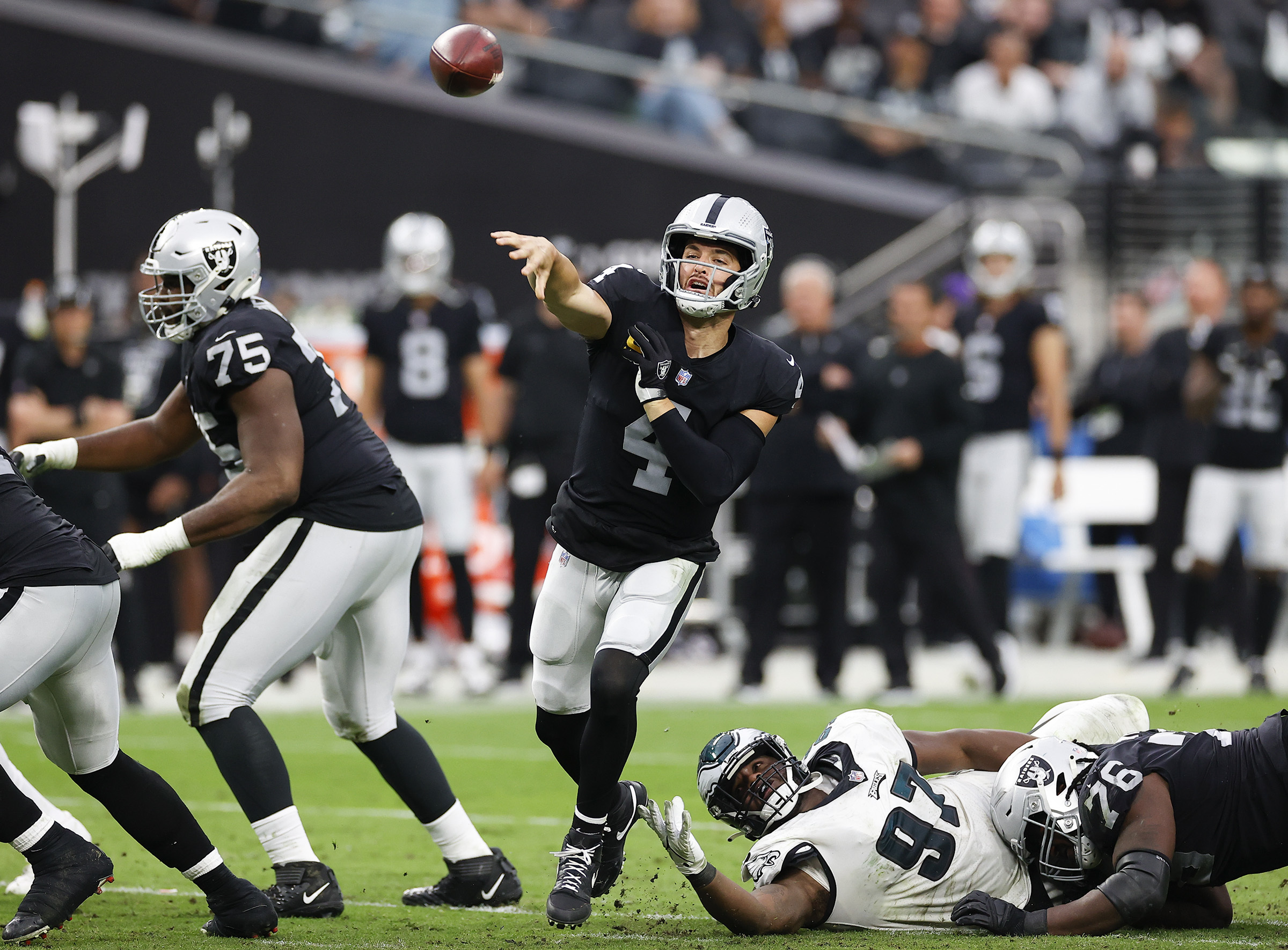 Eagles-Raiders final score: Philadelphia loses to Las Vegas, 33 to 22 -  Bleeding Green Nation