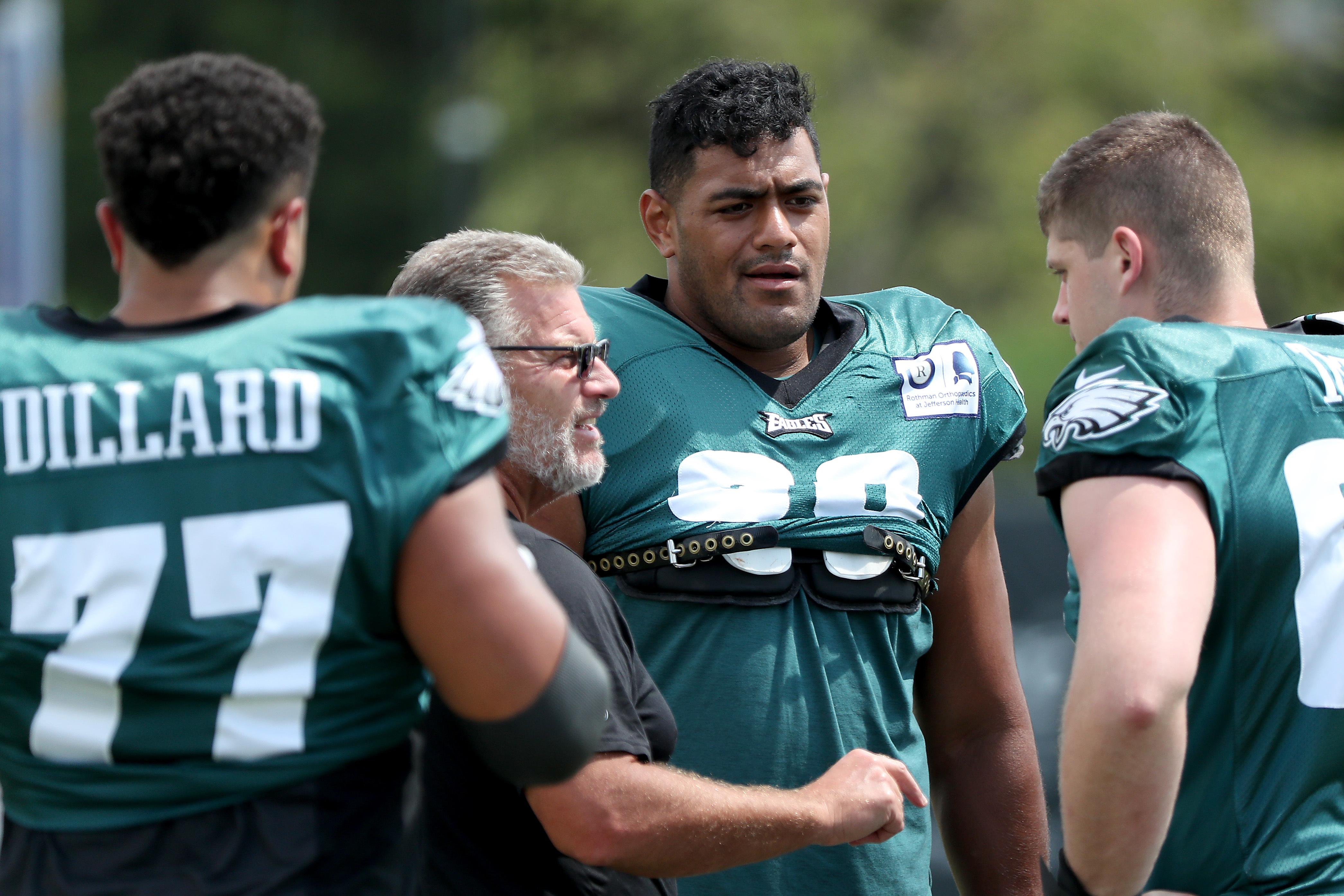 Since leaving Australia, Eagles' Jordan Mailata has plenty of chances to  sink, but now, 'I'm swimming,' he says