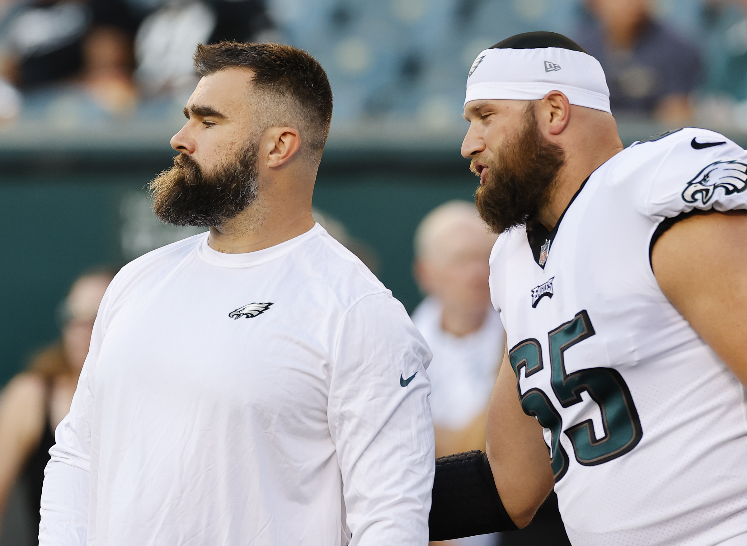 Eagles linemen share stories about center Jason Kelce, mentor, teammate and  sometimes knucklehead