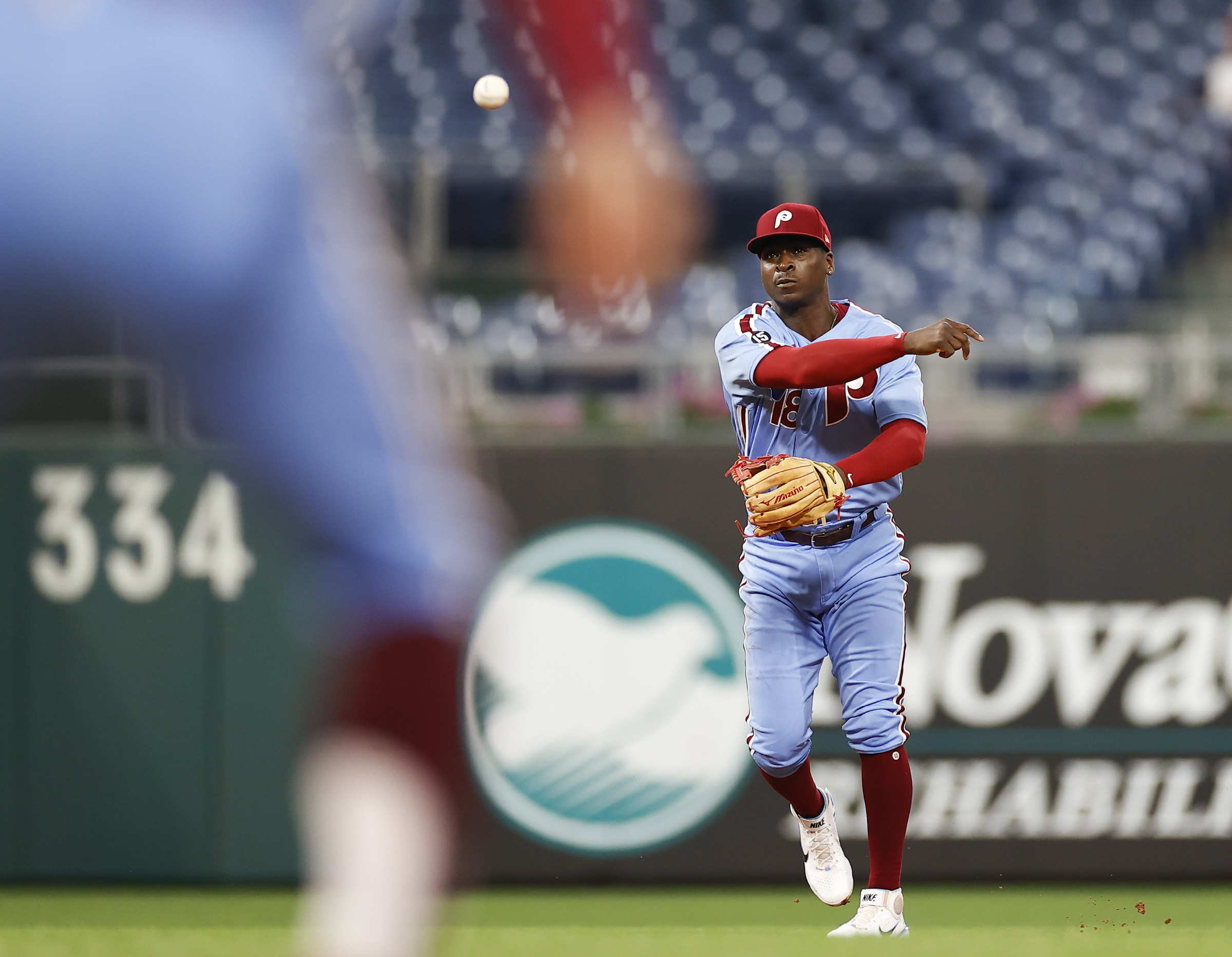 Phillies Notebook: Bryson Stott productive in the leadoff spot