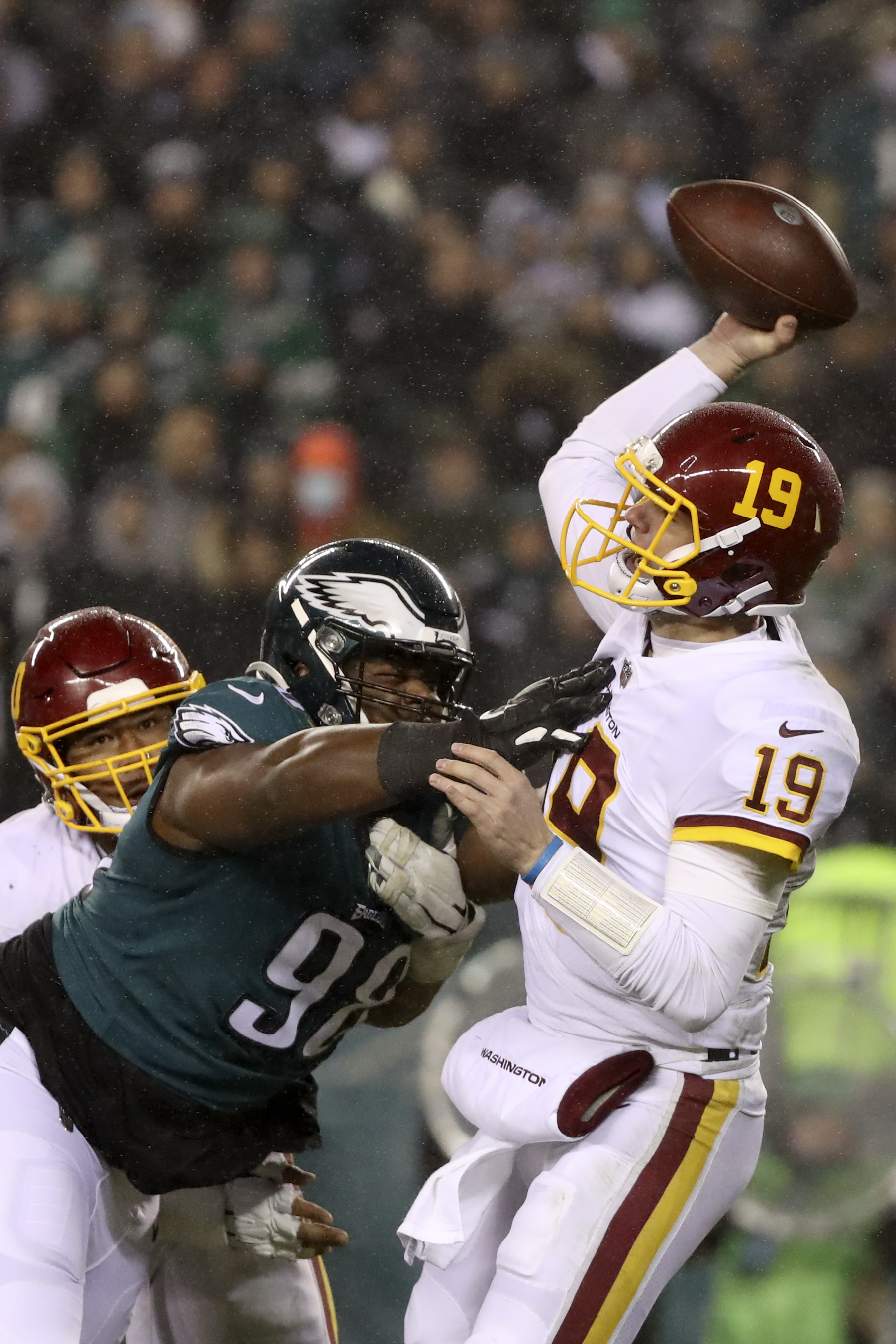 The Philadelphia Eagles Keep Their Playoff Hopes Alive By Defeating The  Washington Football Team