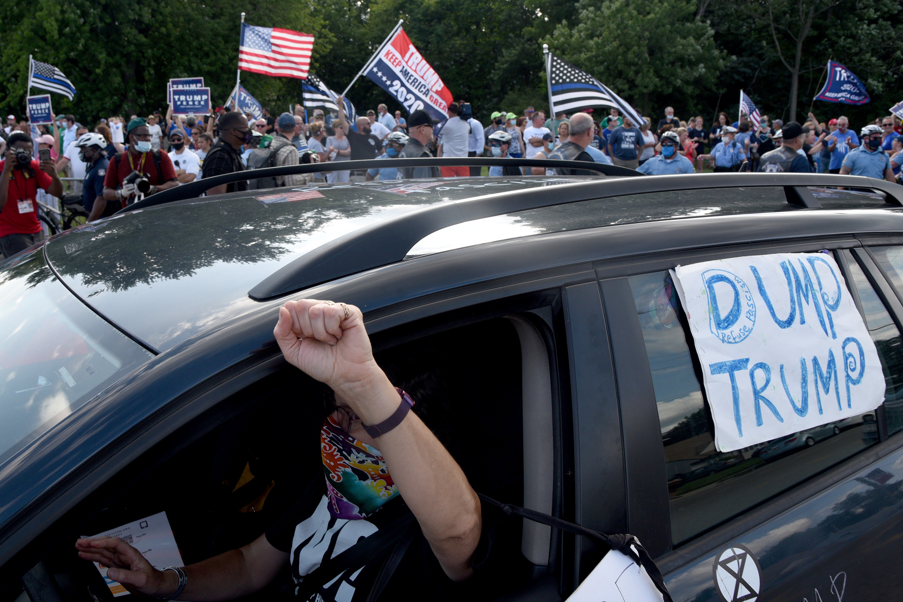 VF/Majestic MLB Workers Hold Rally In Philadelphia