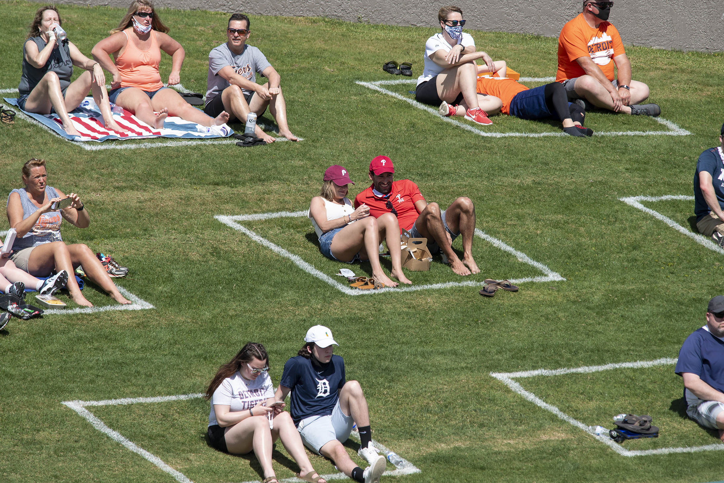 BayCare Ballpark Berm Seating 