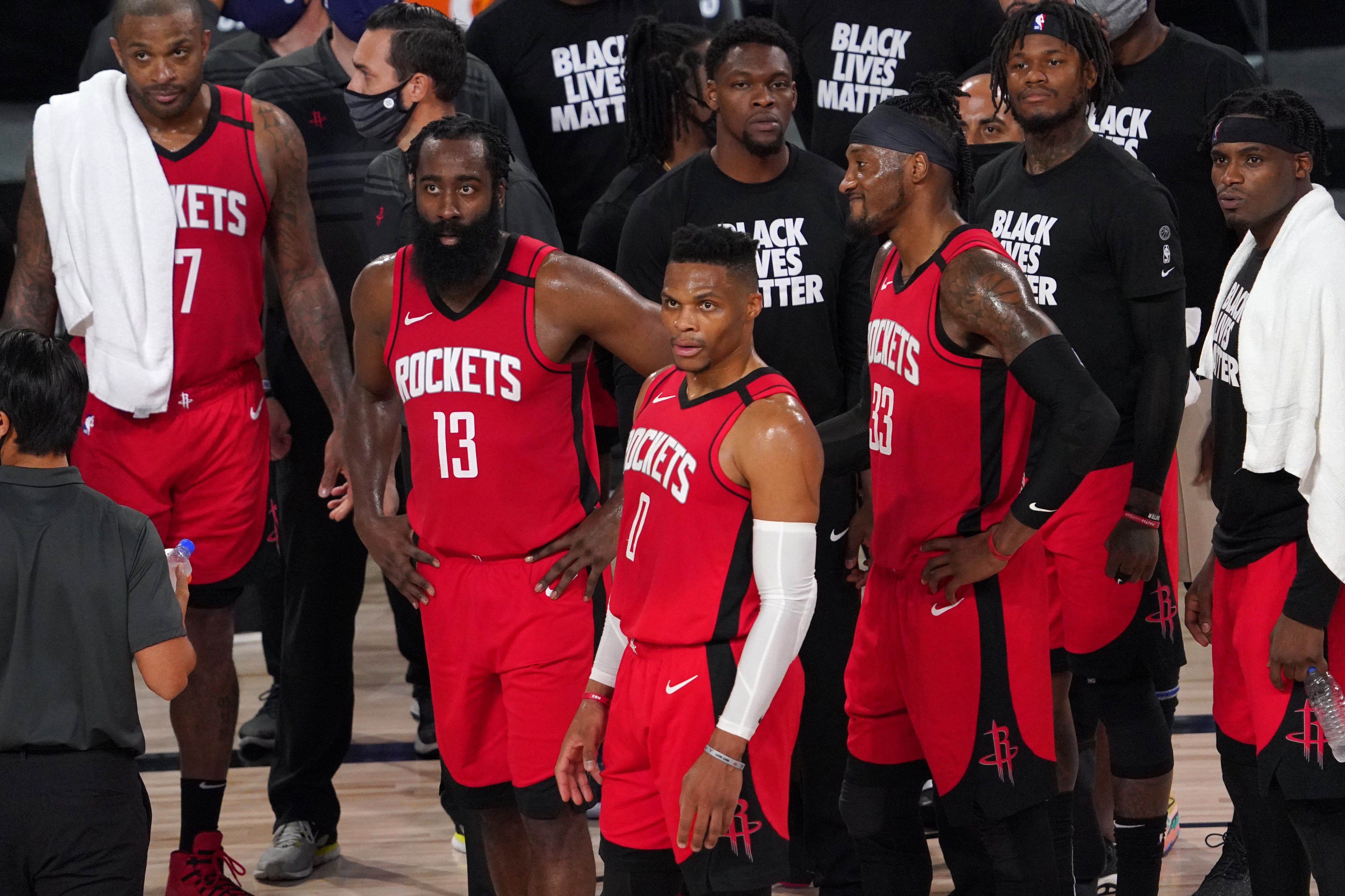 Russell Westbrook 2020 Houston Rockets 'BLACK LIVES MATTER' Game Worn  Uniform, VICTORIAM, PART II, 2023