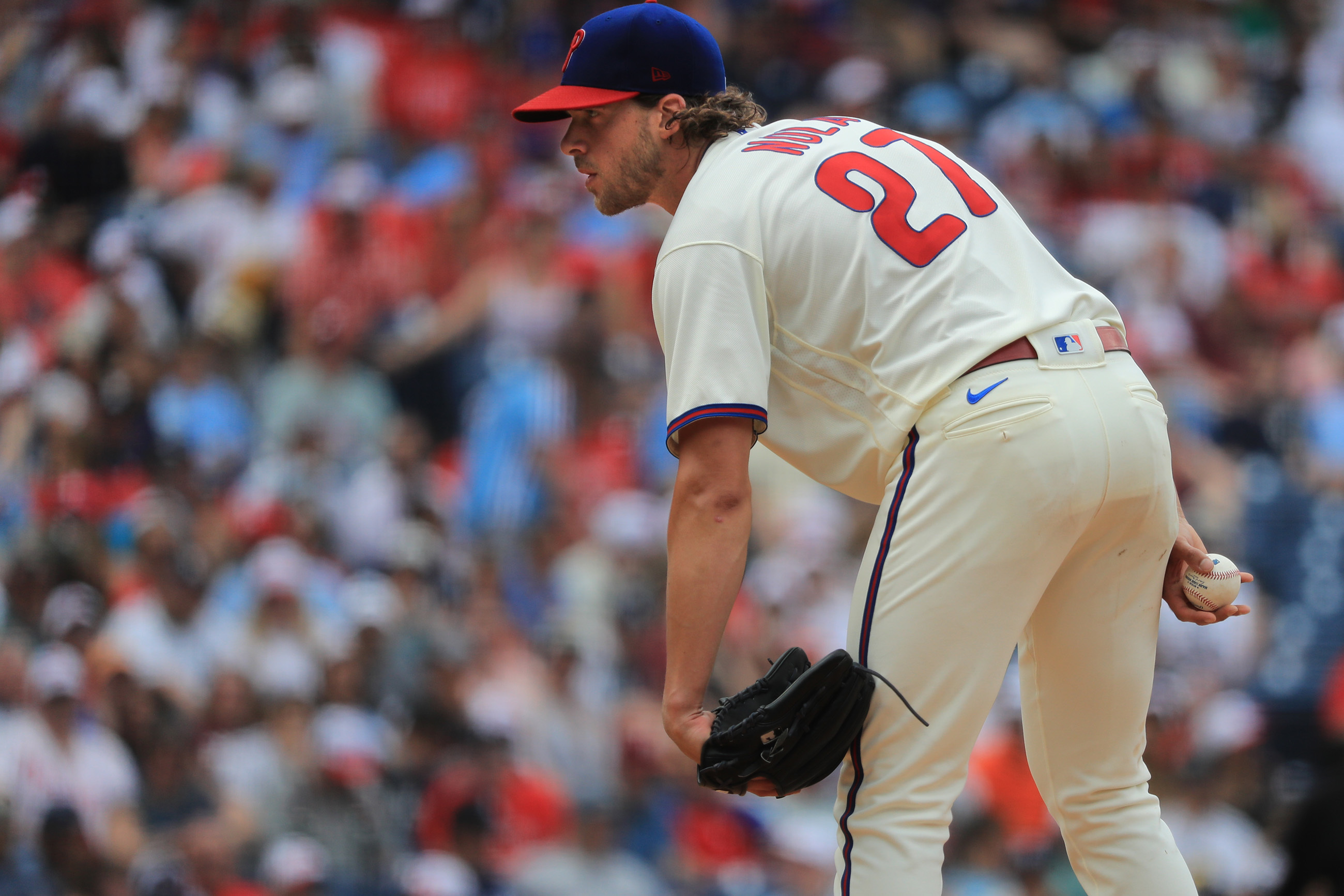 Coming off injury, Aaron Nola declares himself 100 percent for spring  training