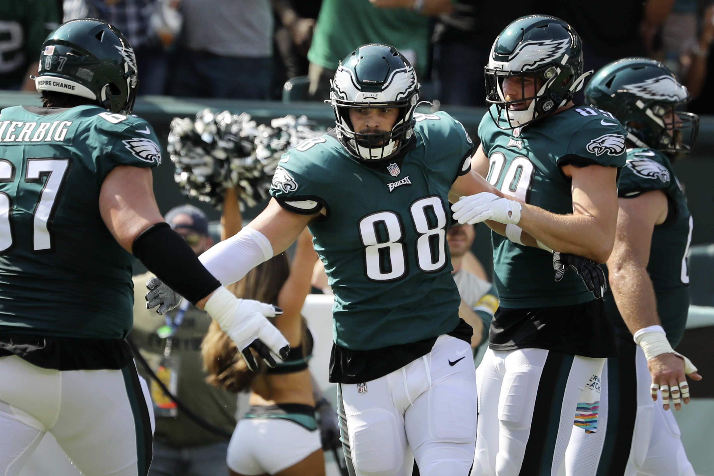 Philadelphia Eagles: PFF gets what makes Dallas Goedert great