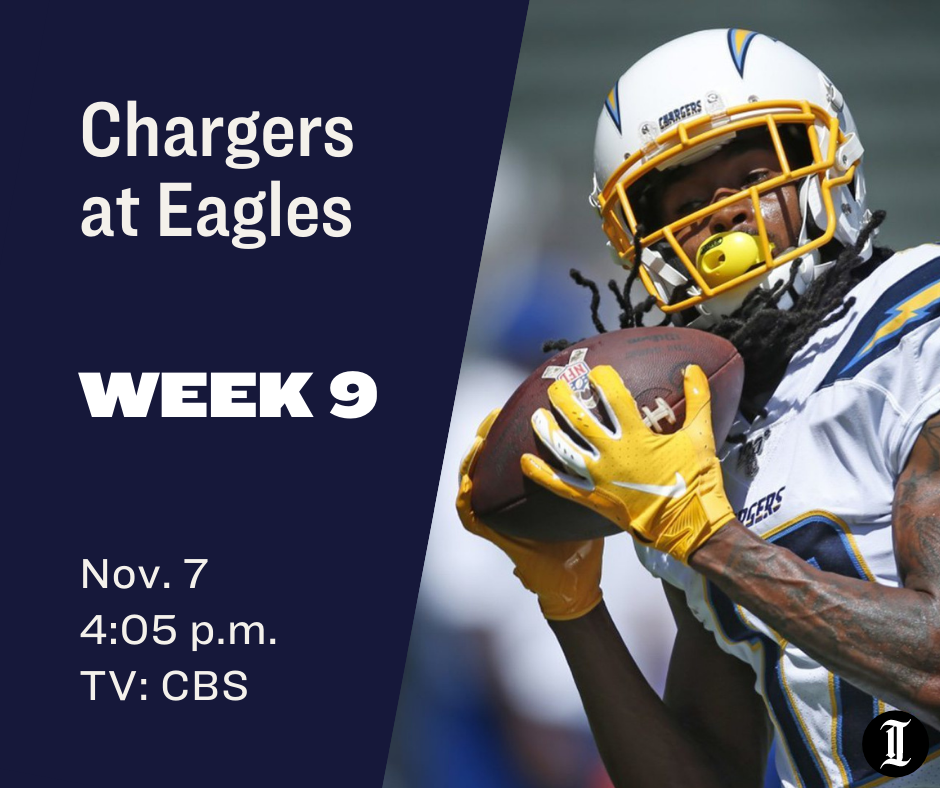 Eagles beat writers make their predictions for the Chargers game in Week 9