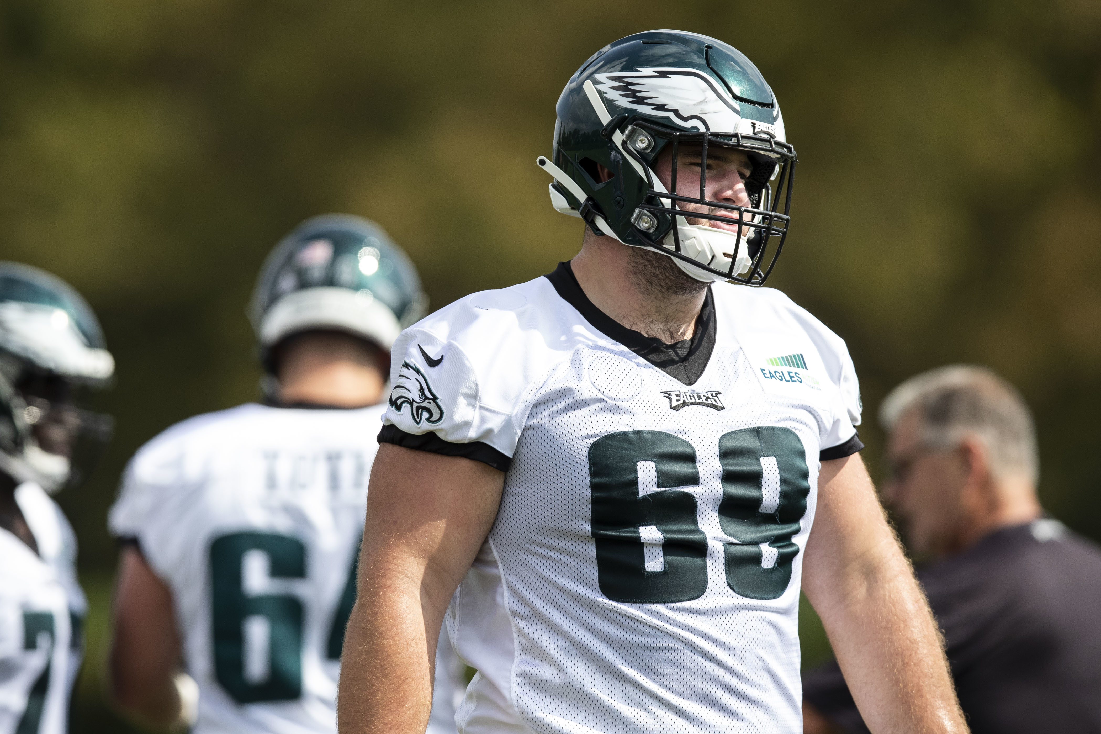 Eagles Sign Second-Round OL Landon Dickerson