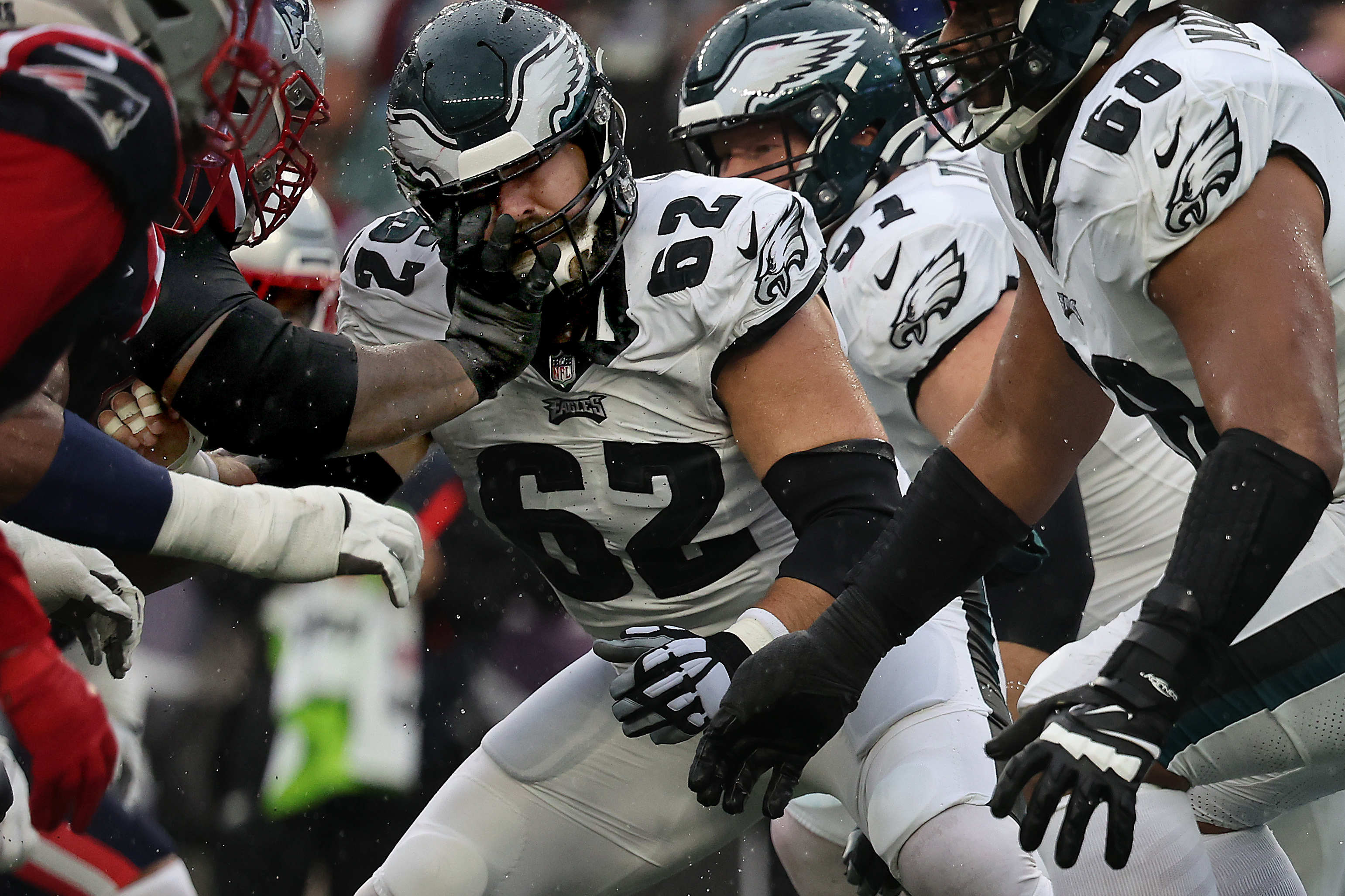 Eagles veterans Brandon Graham, Fletcher Cox, Jason Kelce, and Lane Johnson  continue to thrive