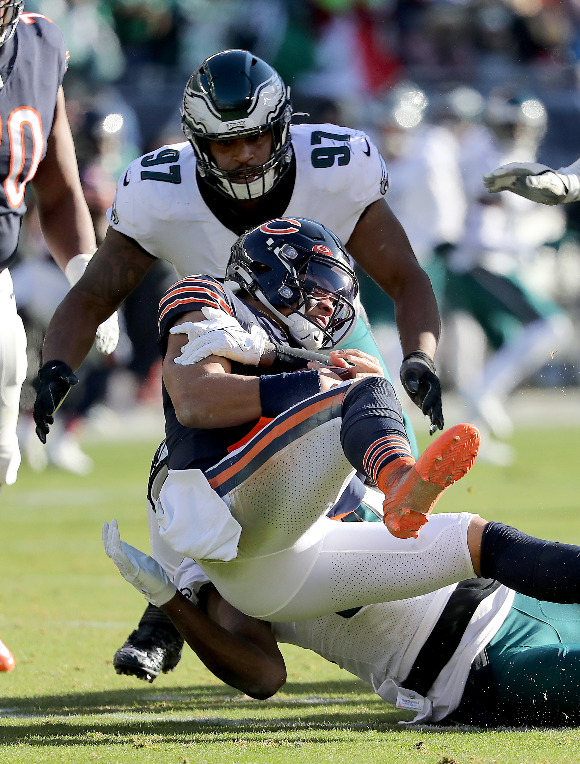 Philadelphia Eagles' Haason Reddick dominates Chicago Bears