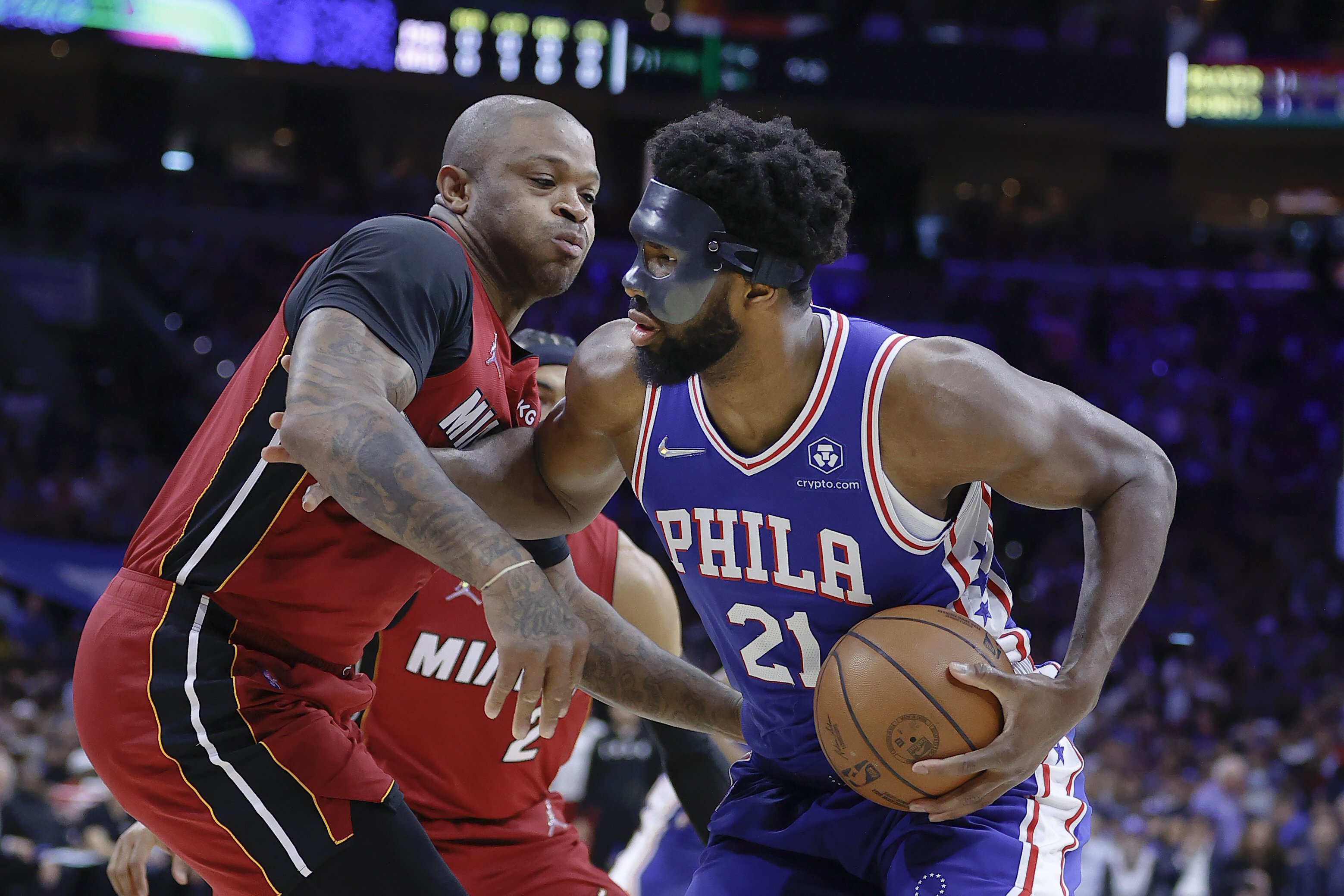 Danny Green Philadelphia 76ers Game-Used #14 Red Statement Edition Jersey  vs. New York Knicks on October 26 2021