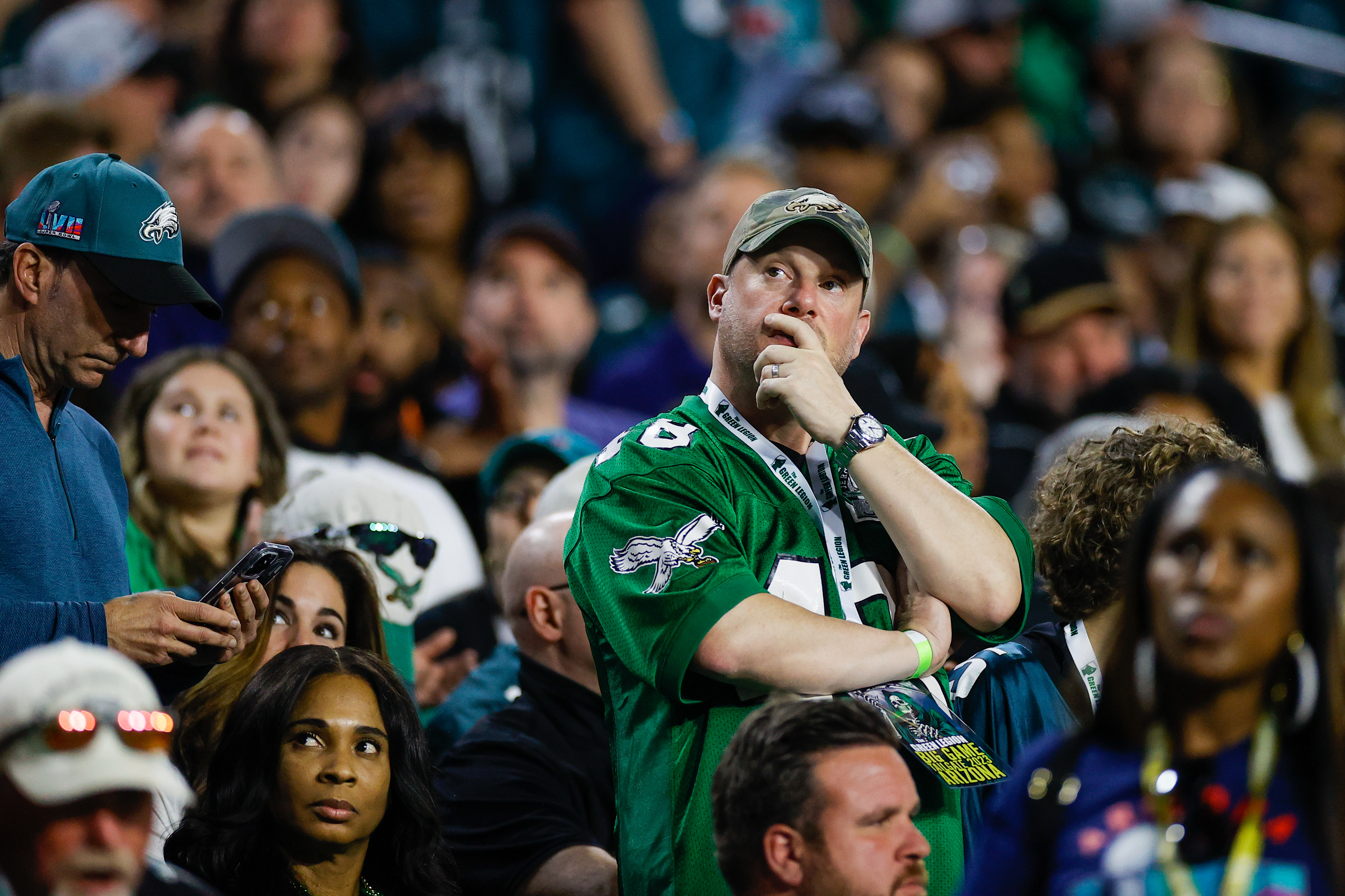 At Super Bowl 2023, Eagles fans in Arizona arrived with smiles and