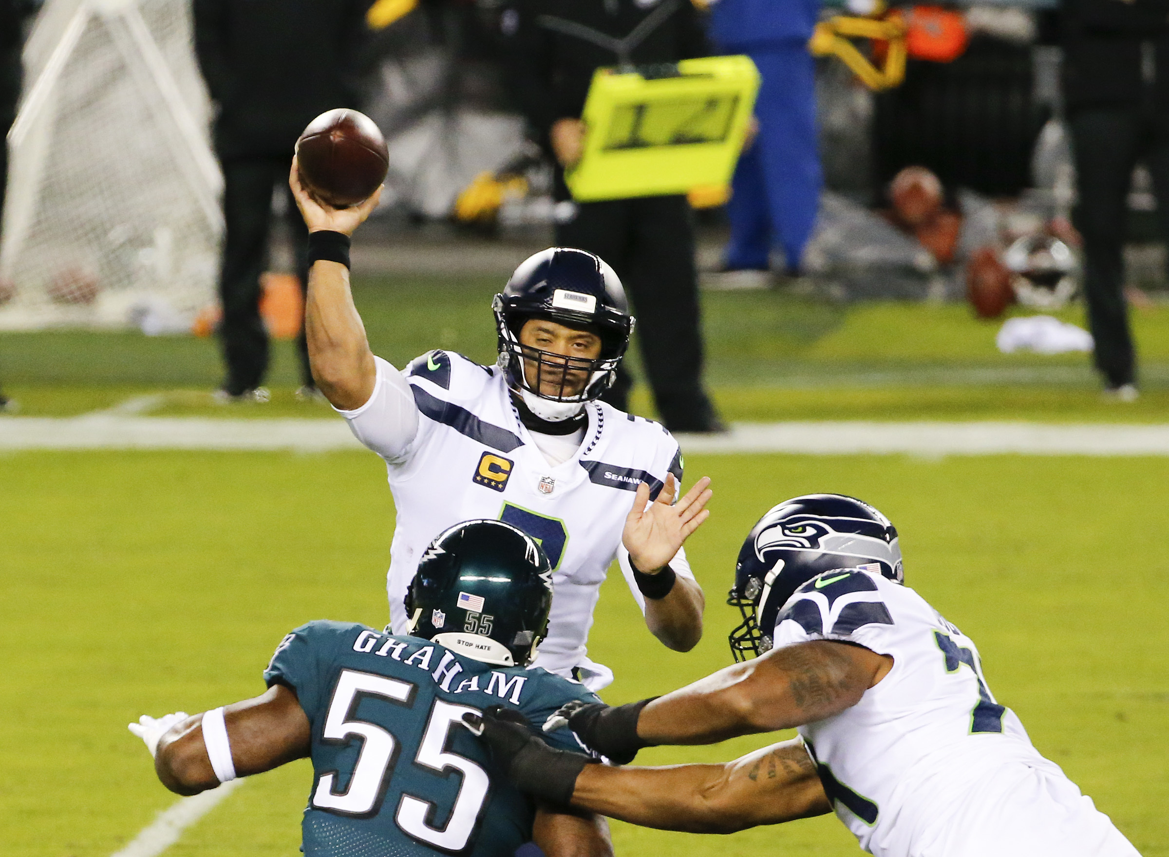 Carson Wentz tries to save season, and maybe keep his job, as Eagles face  Seahawks on Yahoo Sports app