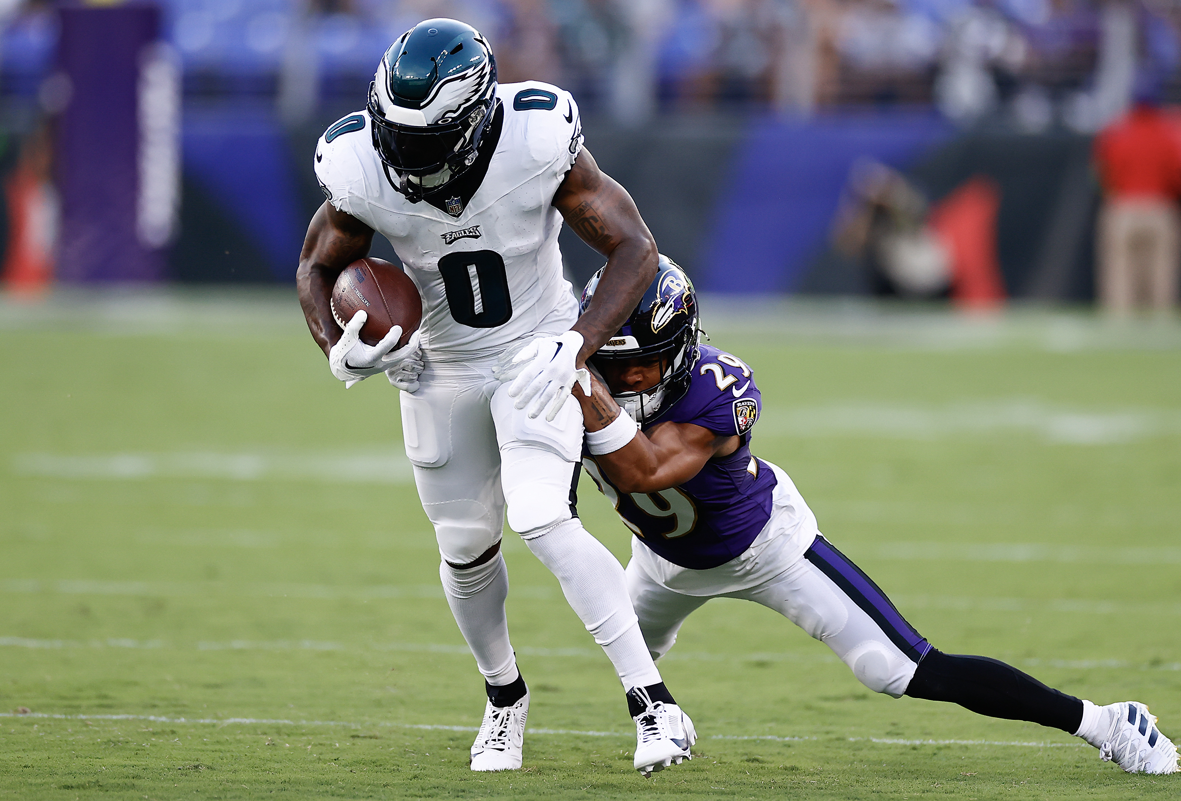 Eagles depth chart 2022: Nakobe Dean makes case for first team after strong  preseason debut 