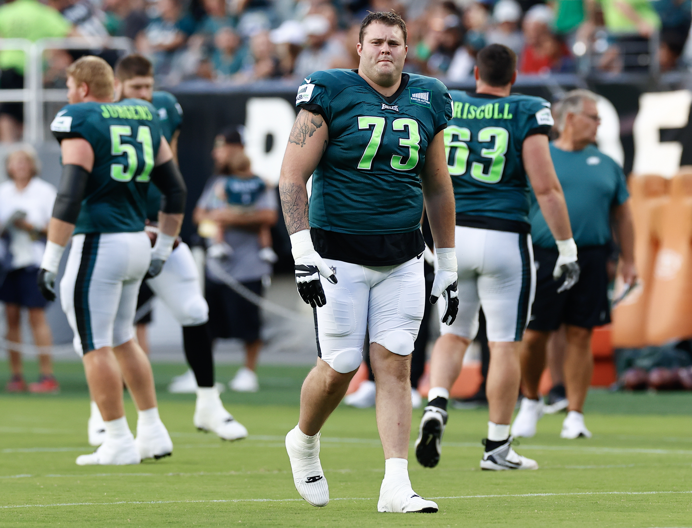 Eagles' Josh Sills returning to active roster after acquittal in