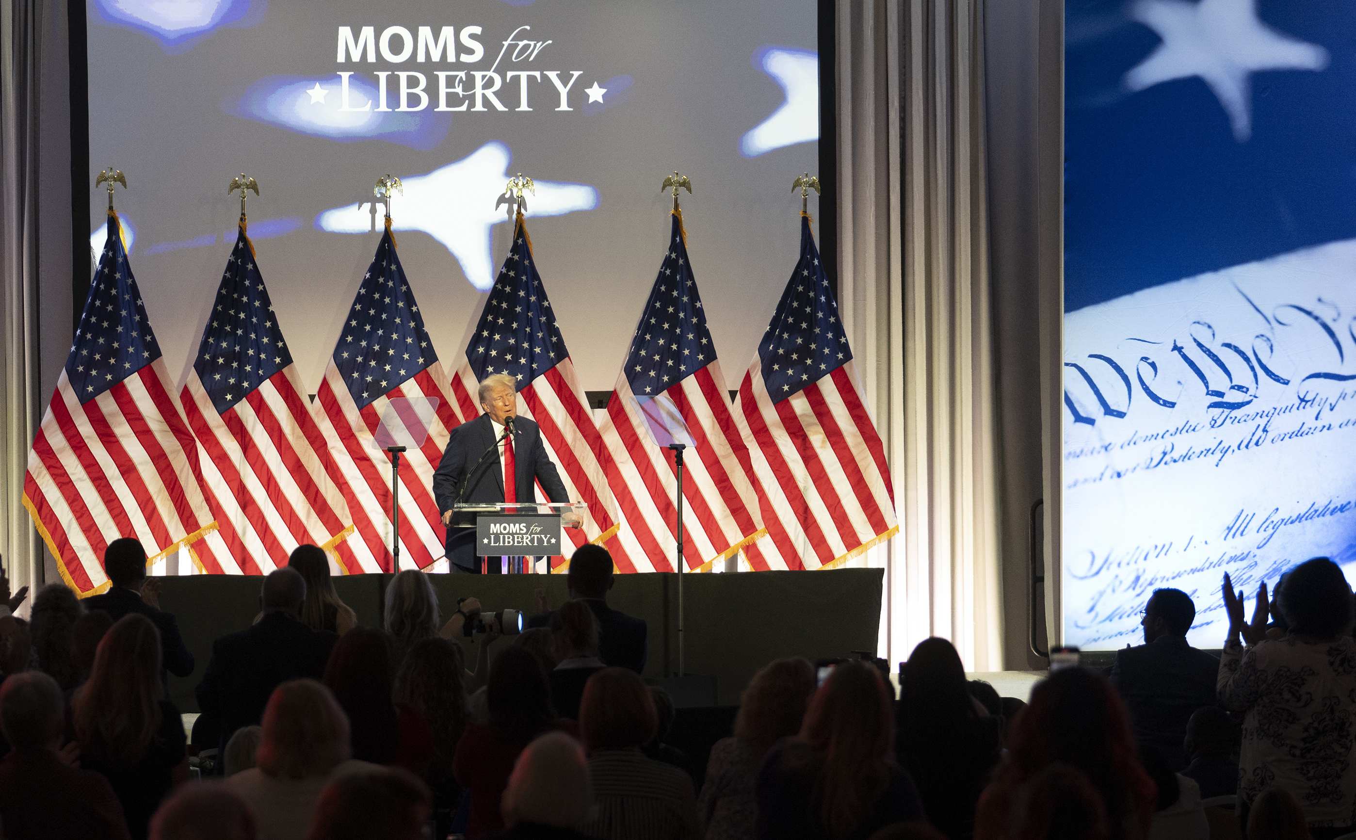 Moms for Liberty speeches: Fact-checking Donald Trump, Ron DeSantis ...