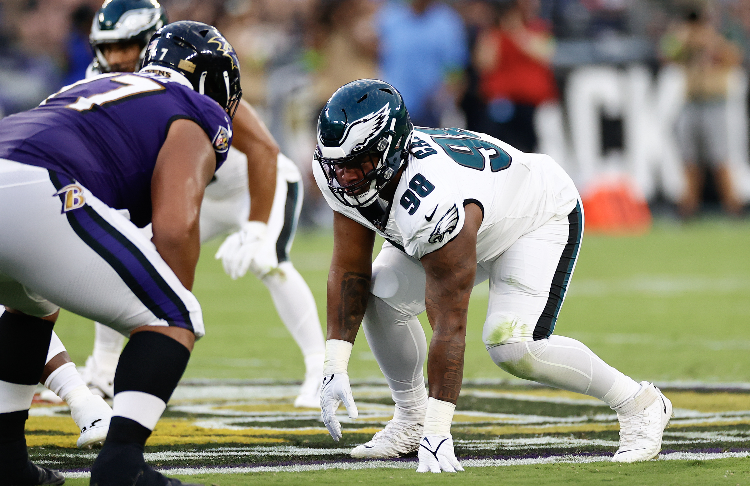 Philadelphia Eagles vs. Baltimore Ravens Observations: Tanner McKee Solid,  Jalen Carter Debuts in Loss - Sports Illustrated Philadelphia Eagles News,  Analysis and More