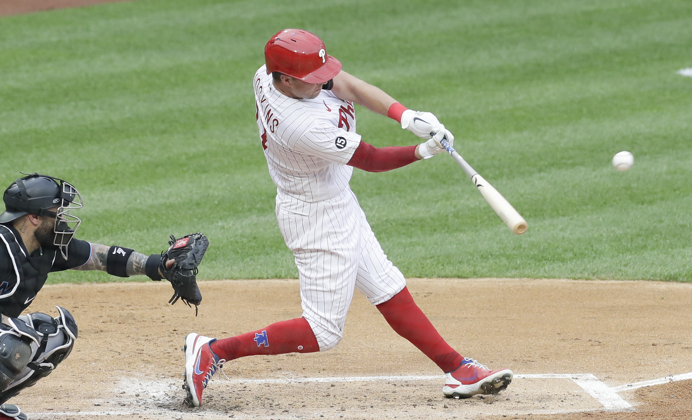 Phillies Score Late Against Alcantara, Hold Off Marlins 2-1 – NBC