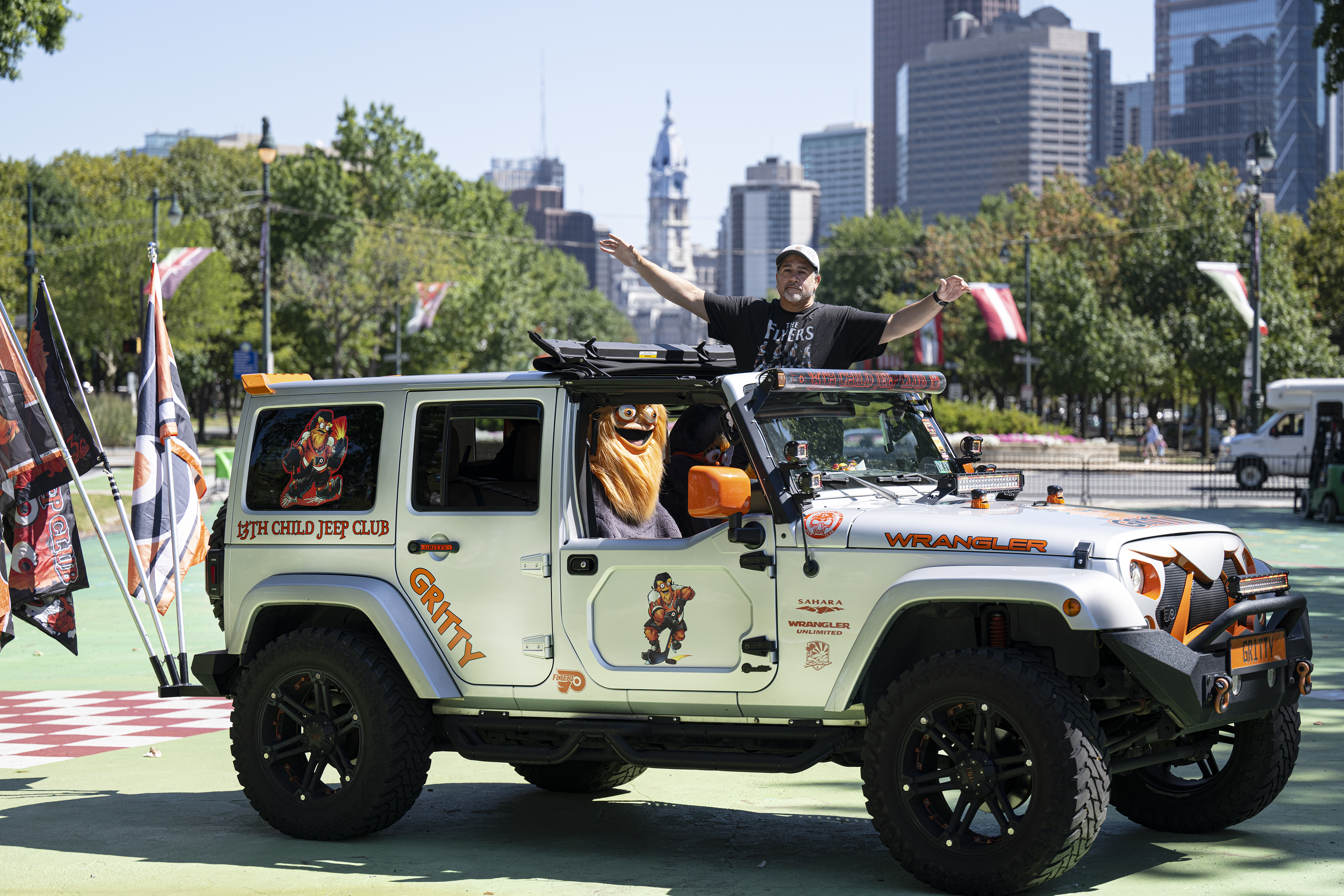 Where did the time go?' Flyers mascot, Gritty, turns 5 