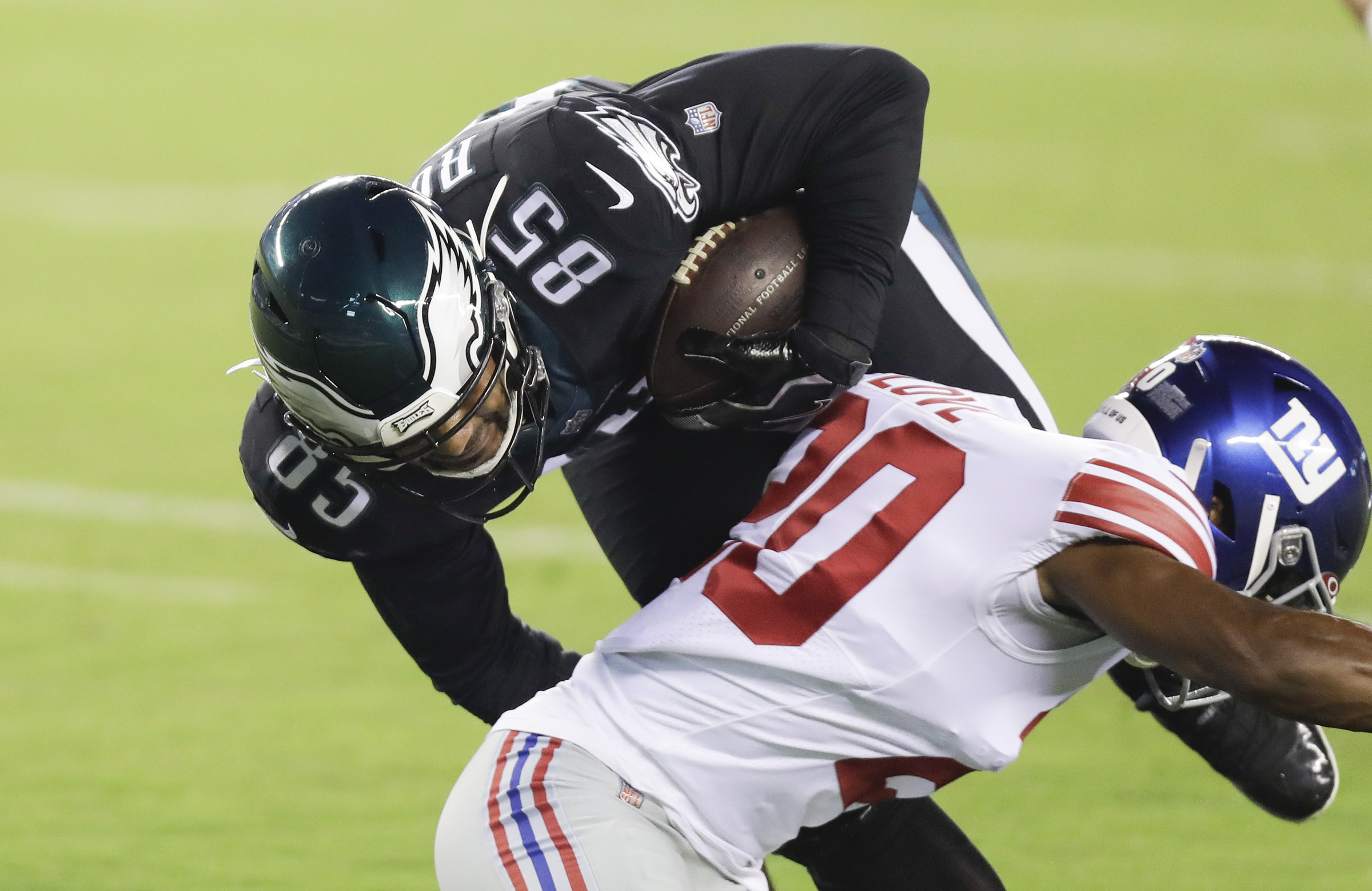 Eagles RB Boston Scott Plays Coy When Asked About Giants' Off