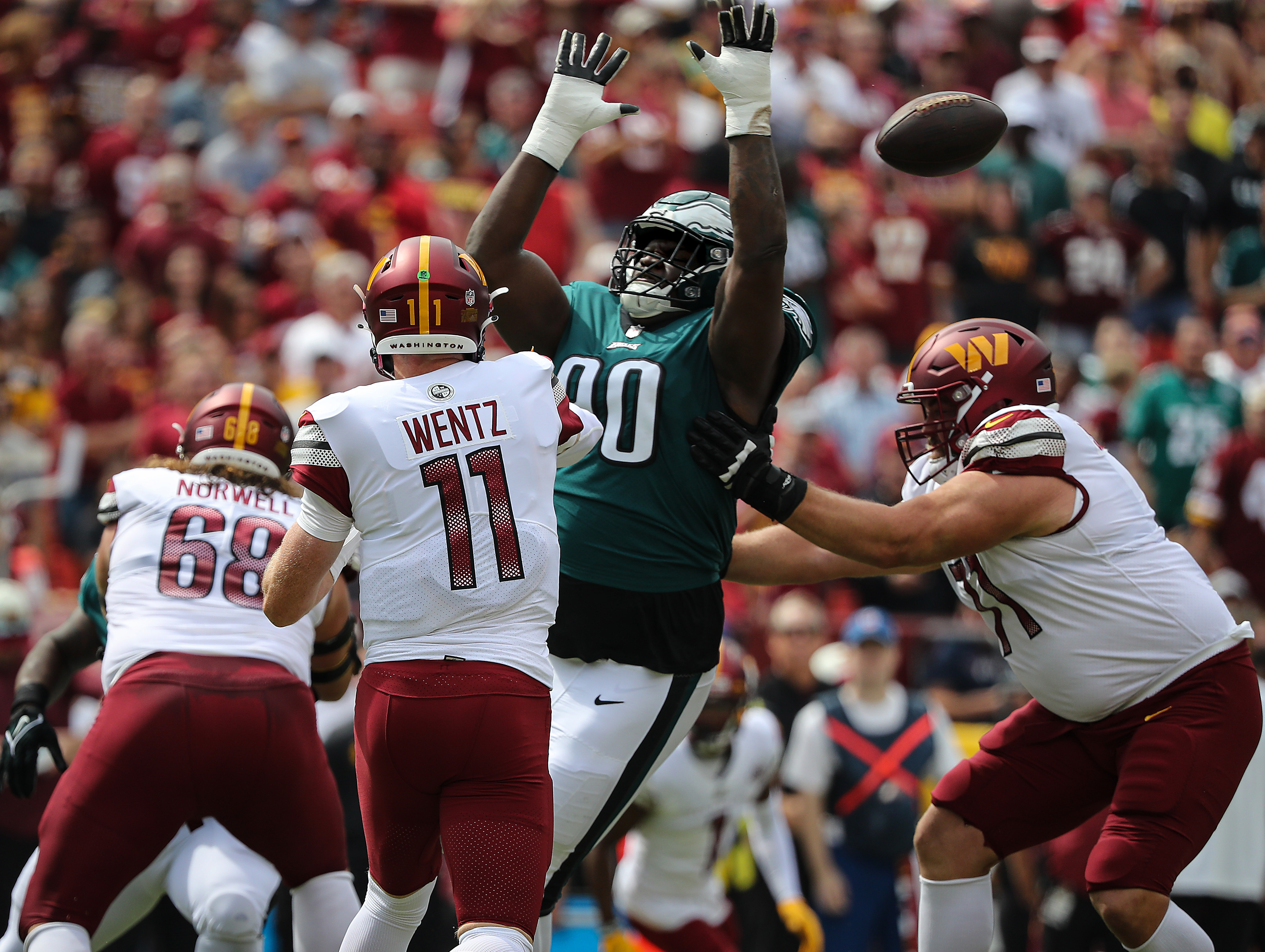 Should Washington Commanders Have Gone For 2-Point Conversion vs.  Philadelphia Eagles? - Sports Illustrated Washington Football News,  Analysis and More