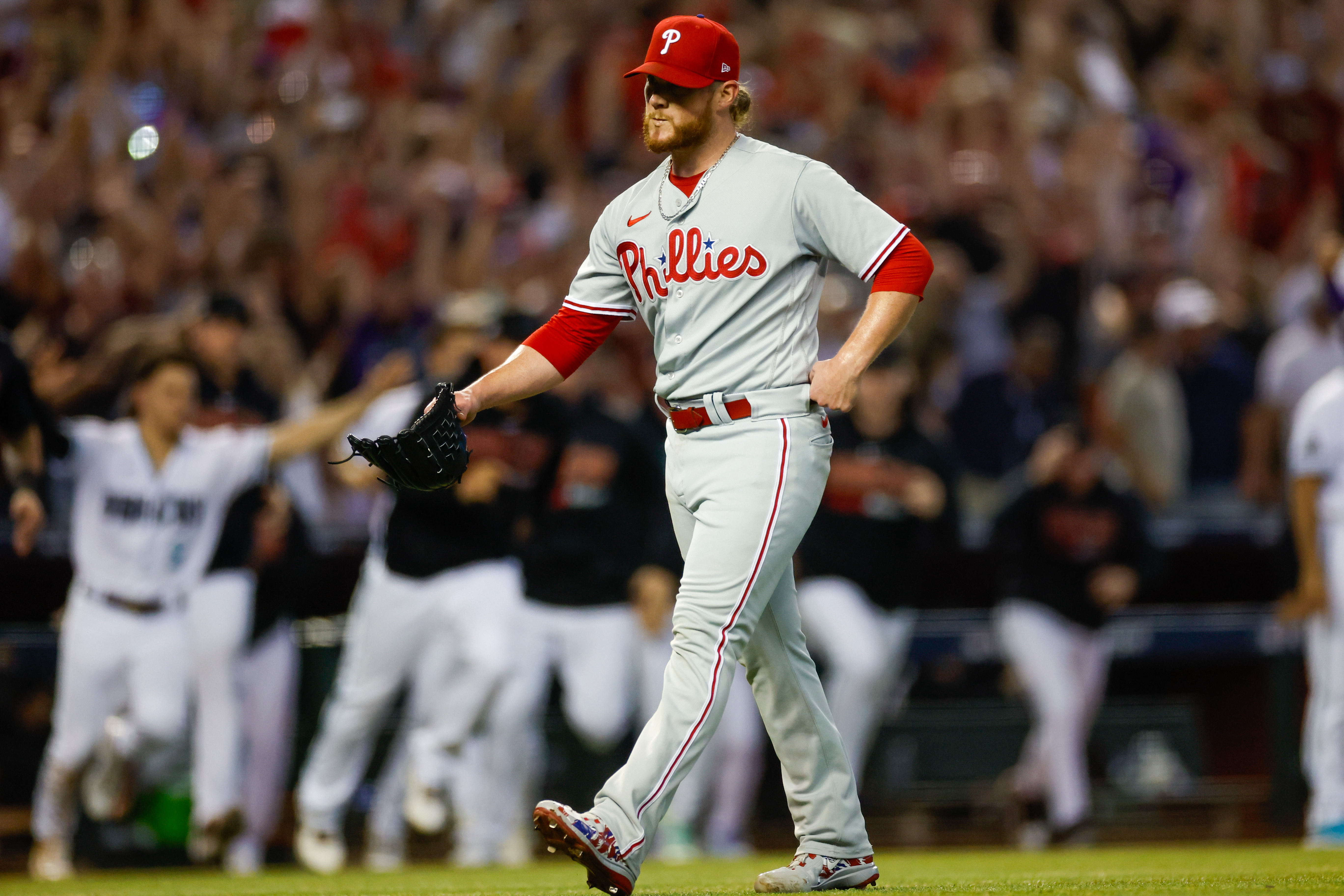 Marte hits walk-off single in ninth, D-backs beat Phillies 2-1 and close to  2-1 in NLCS