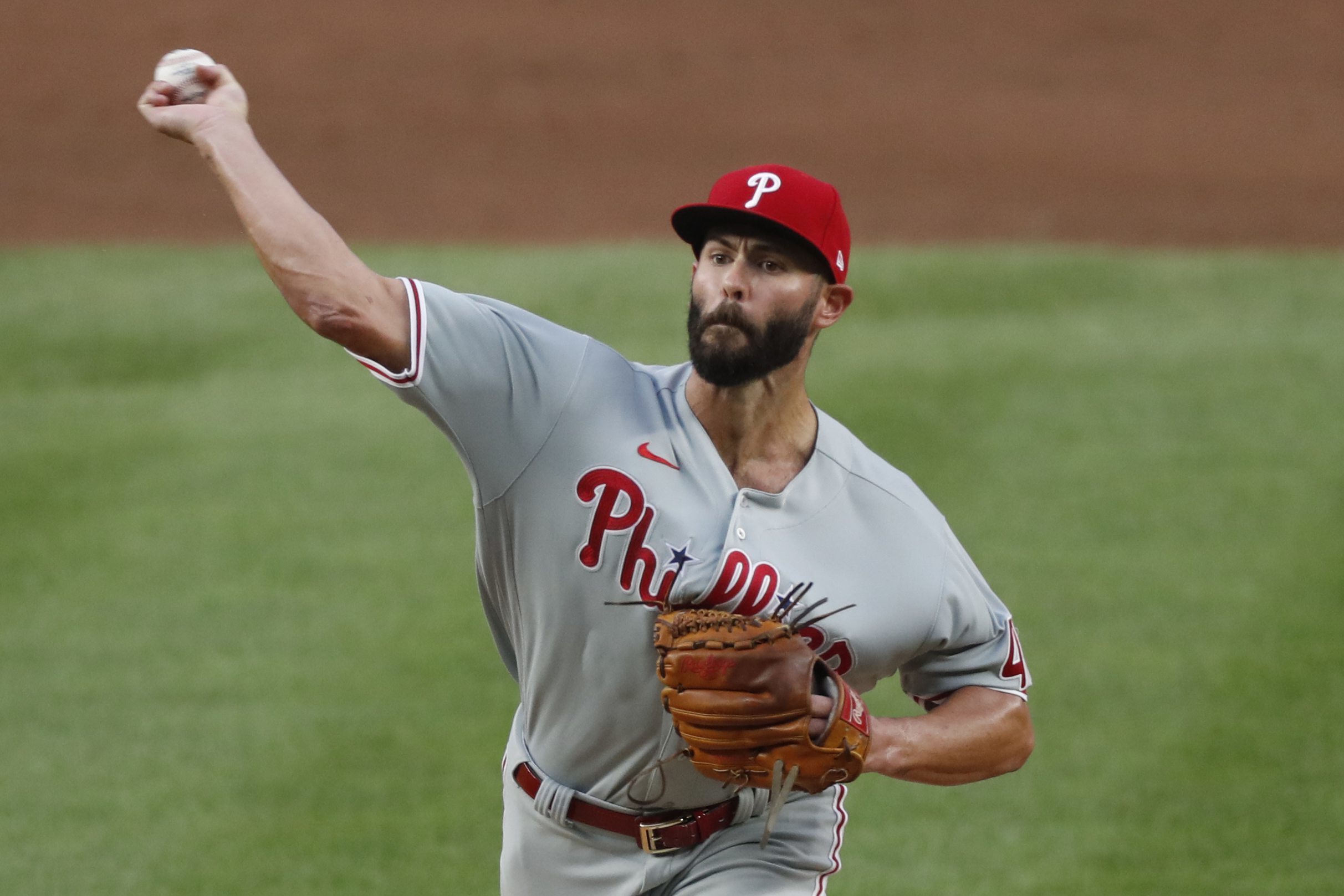 Phillies, Braves split as hitters rule both games of doubleheader 