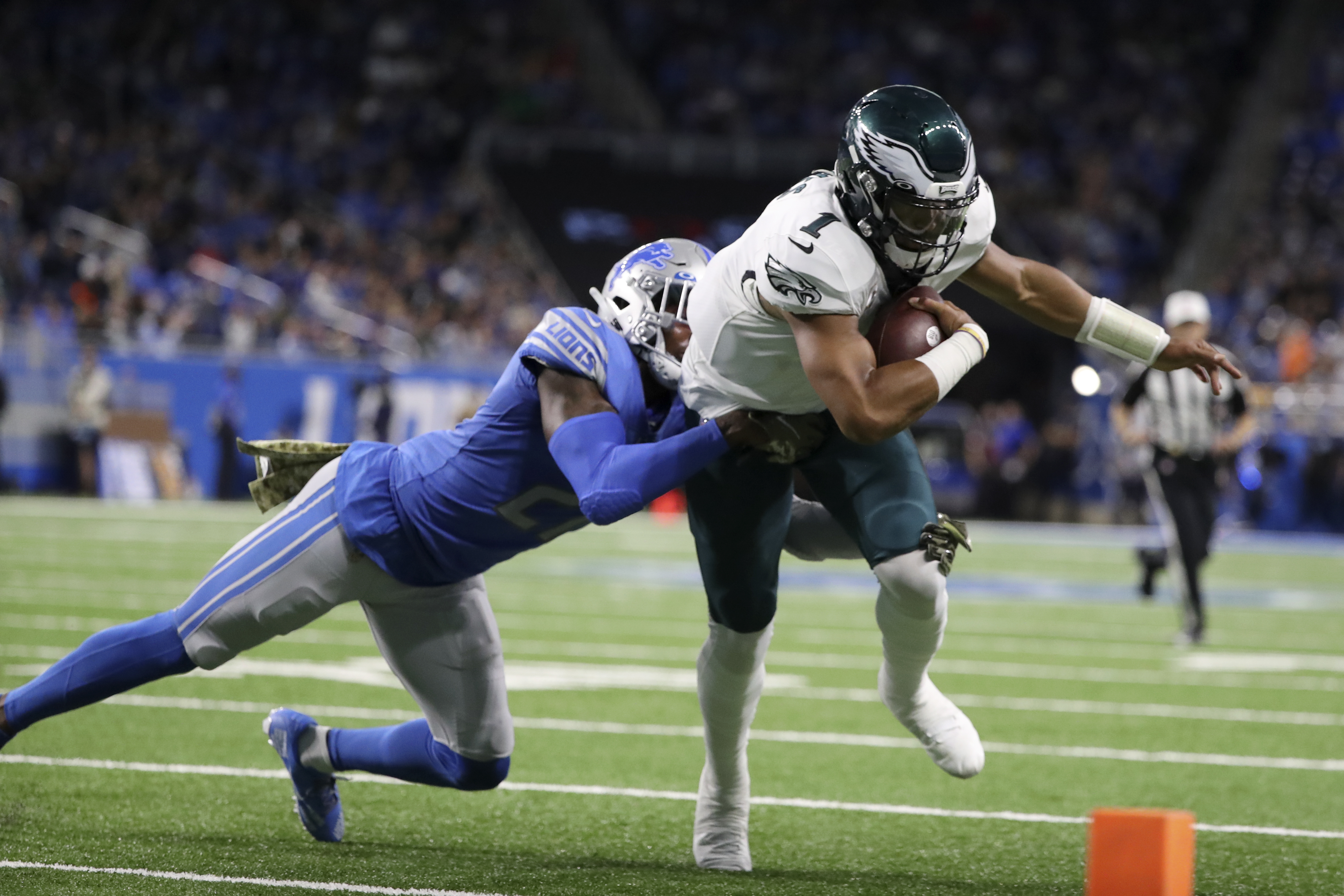 Philadelphia Eagles' Jonathan Gannon-led defense stifles Detroit Lions with  season high in quarterback hits