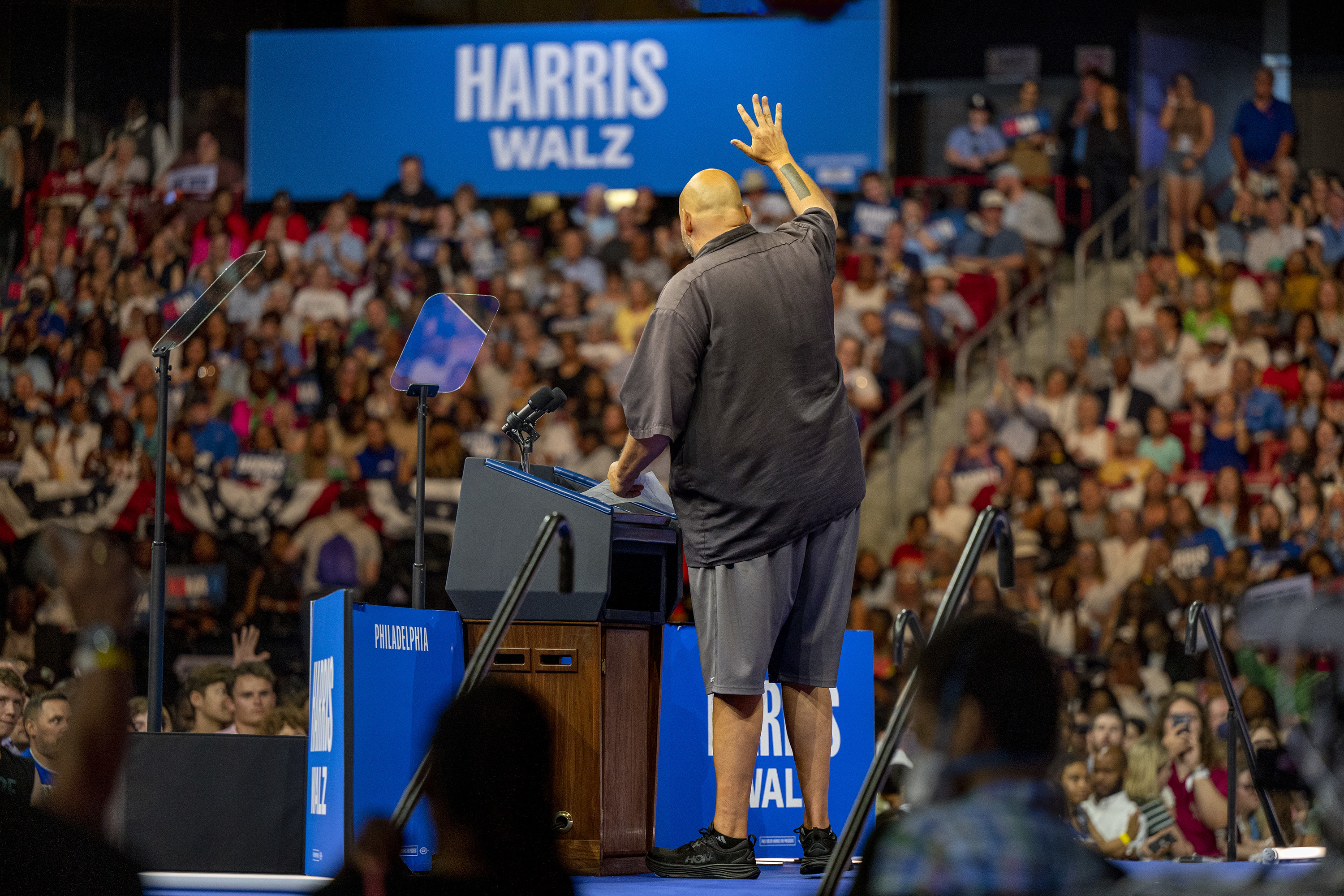Kamala Harris rally in Philadelphia showcases VP pick Tim Walz