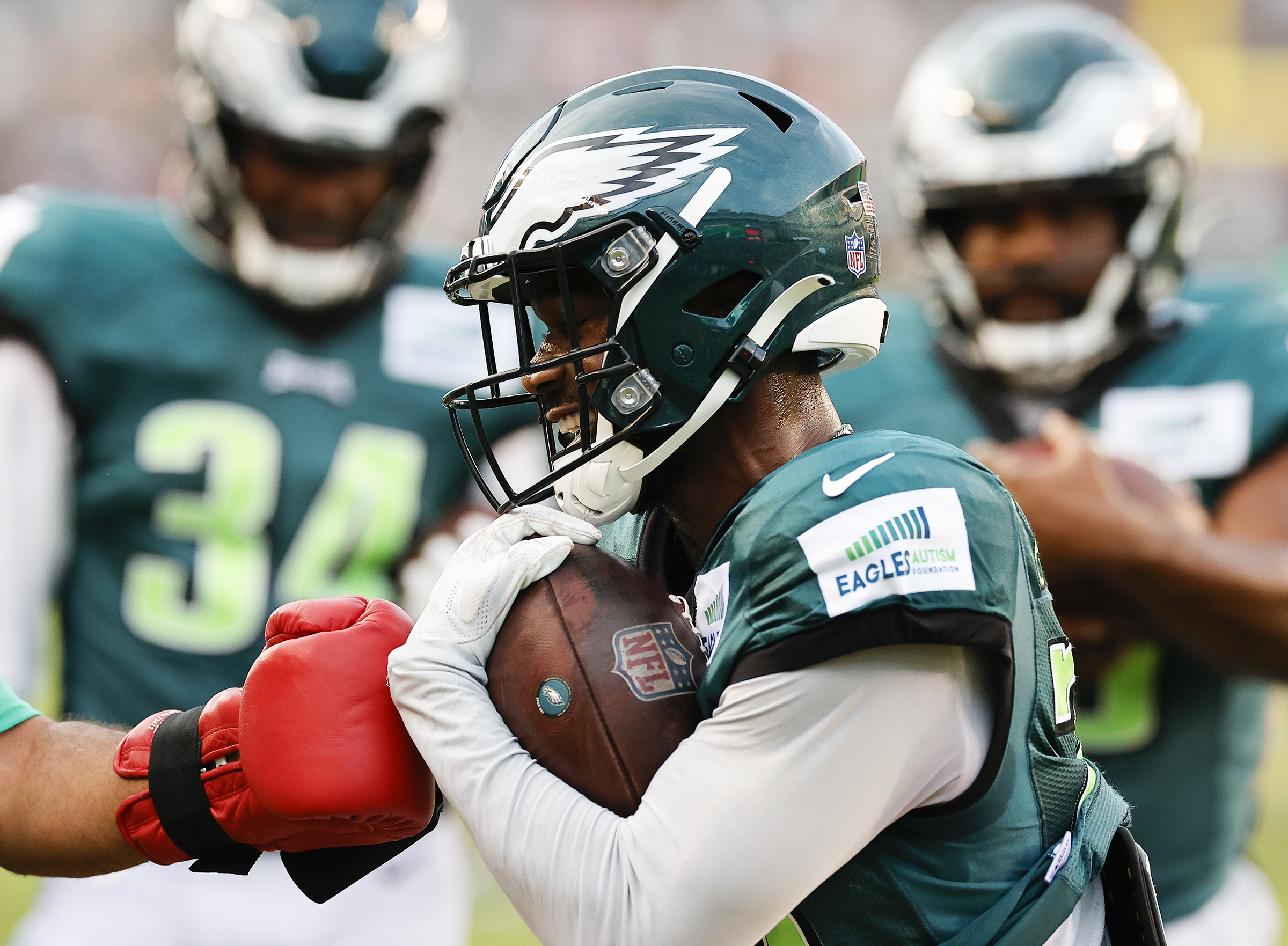 Eagles' Miles Sanders 'absolutely' ready for bigger workload