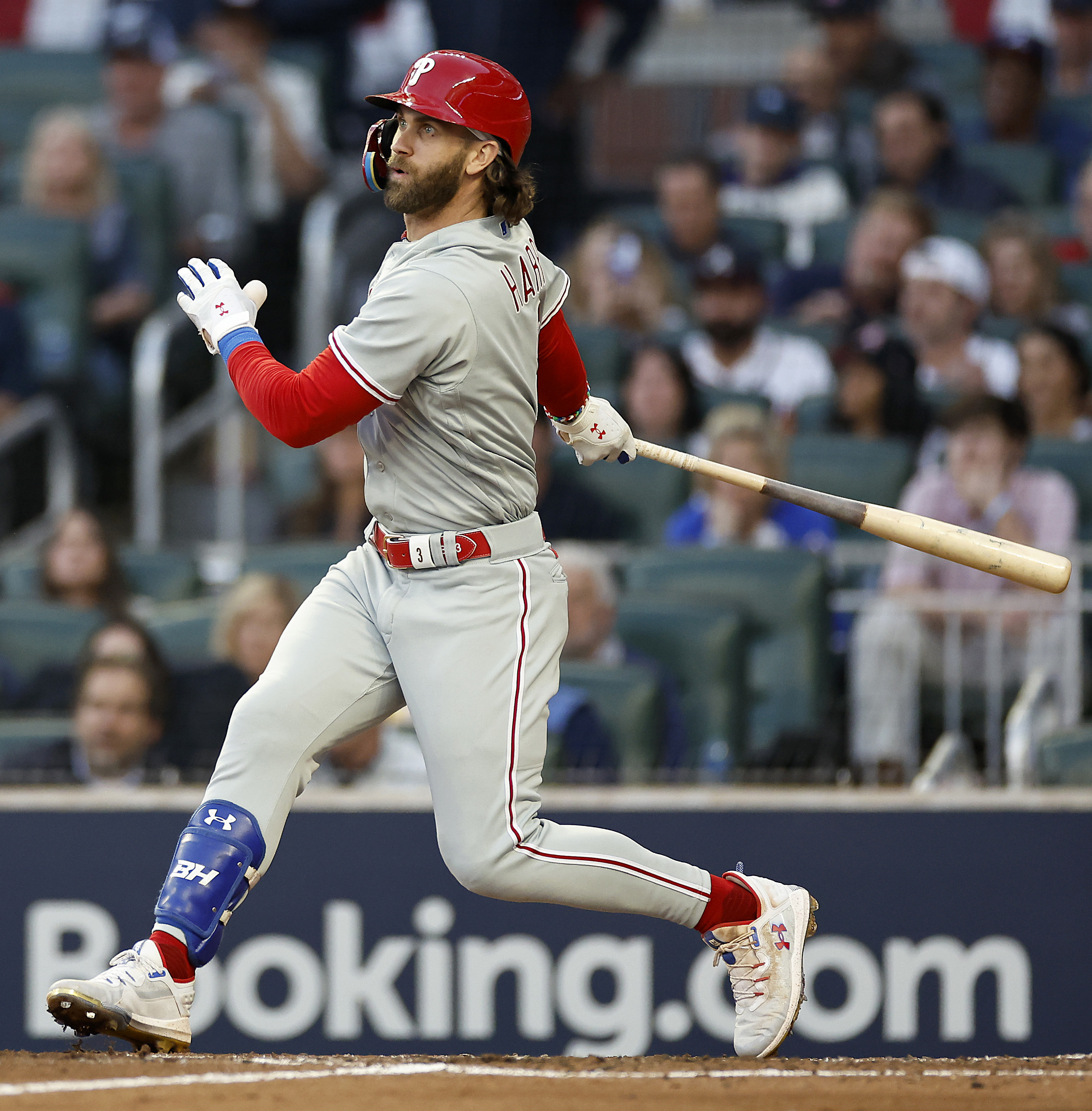 Phillies' Bryce Harper was 'just taking a chance,' and it turned into a  historic, series-tying double play for Braves