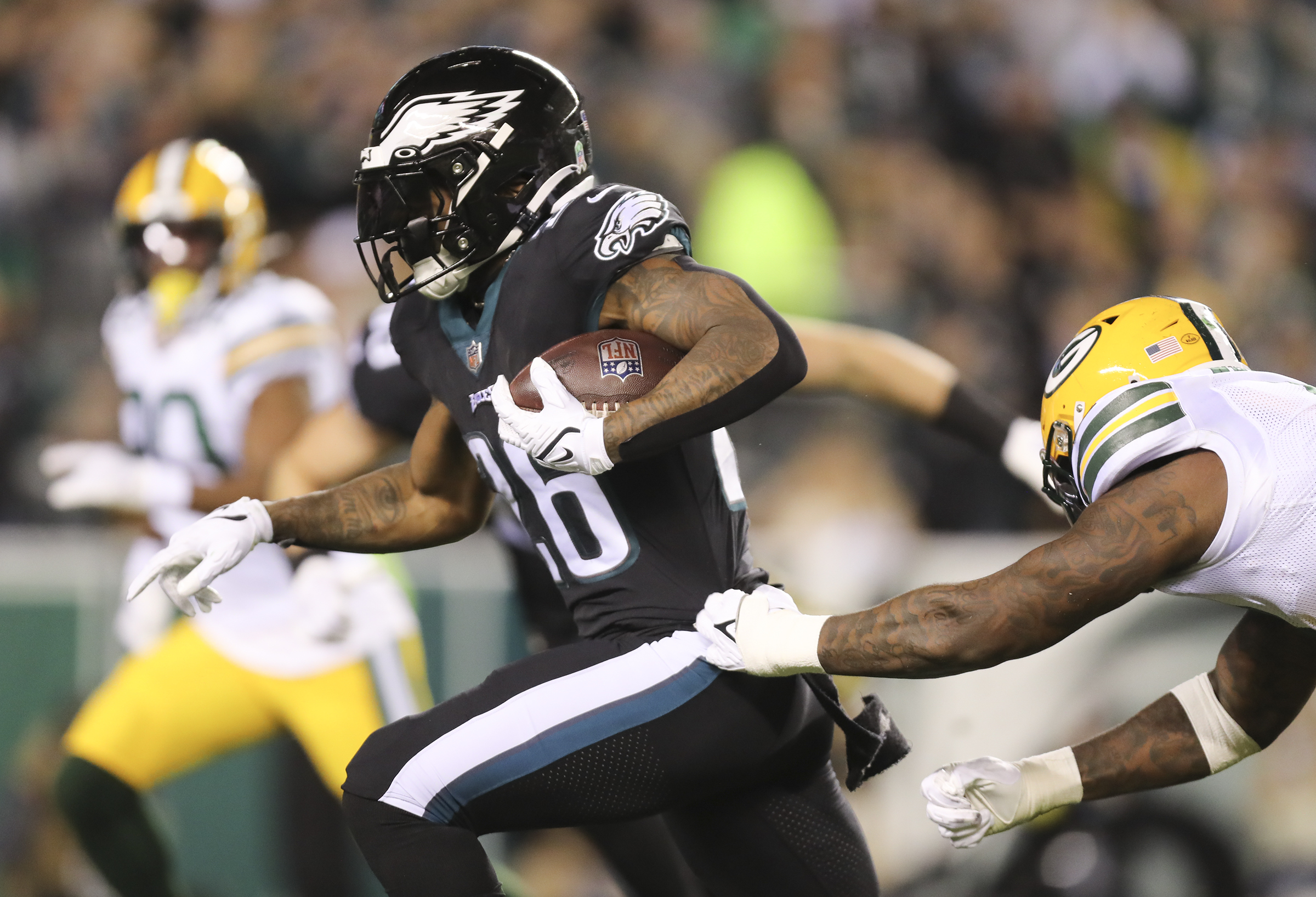 Philadelphia Eagles' Reed Blankenship plays during an NFL football game,  Sunday, Dec. 4, 2022, in Philadelphia. (AP Photo/Matt Slocum Stock Photo -  Alamy