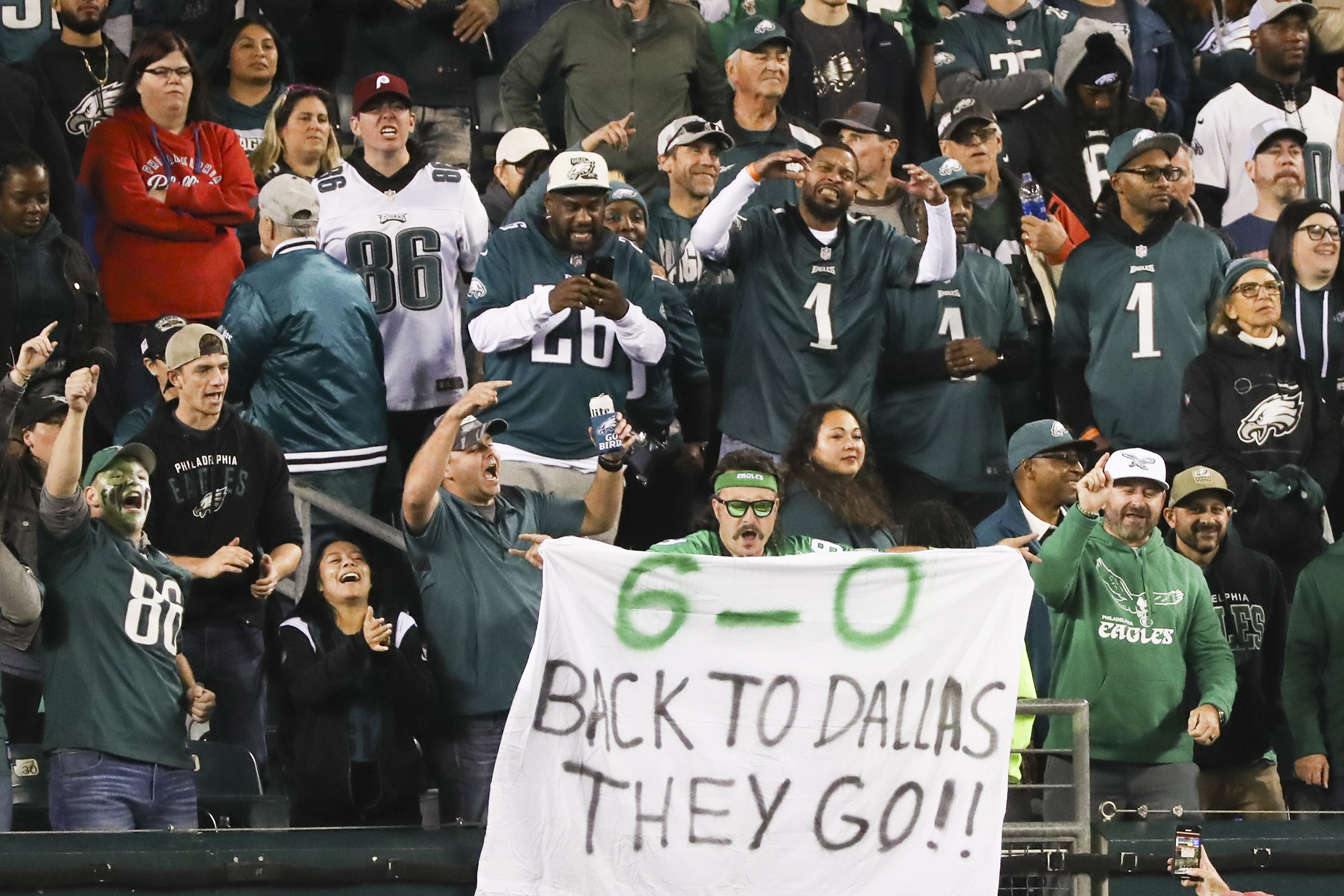 Eagles fans are perfecting the art of the 'takeover' - WHYY