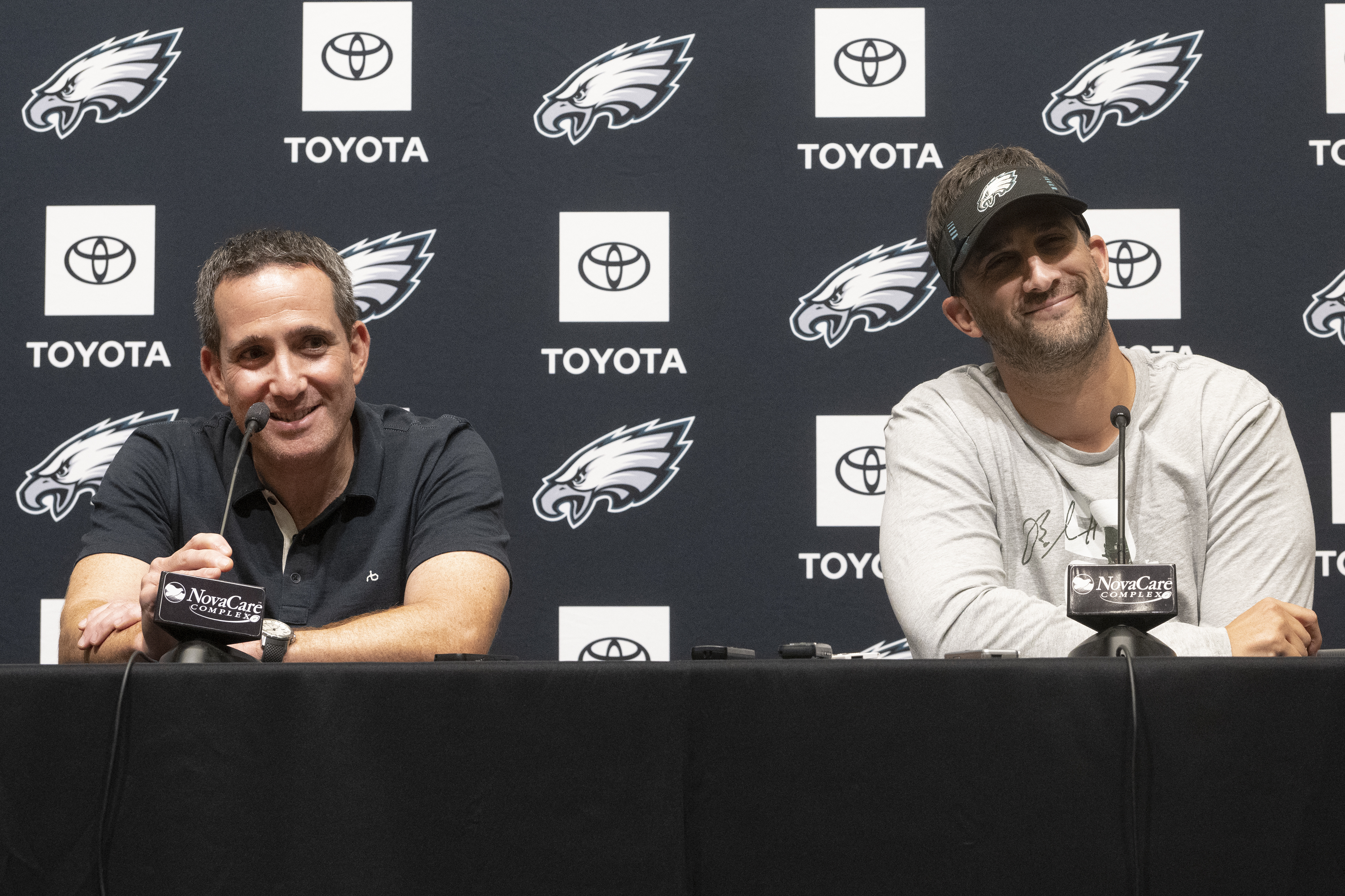 Press conference: Howie Roseman and Nick Sirianni