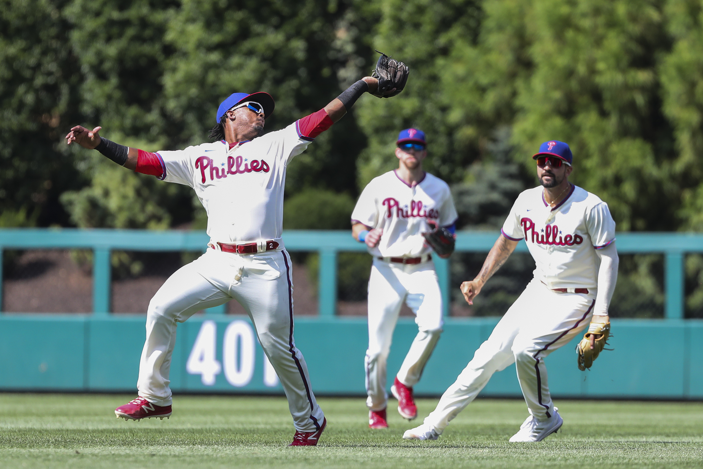 Wheeler strikes out 8, Castellanos tells Phillies to put a ring on it in  4-1 win over Marlins - Newsday