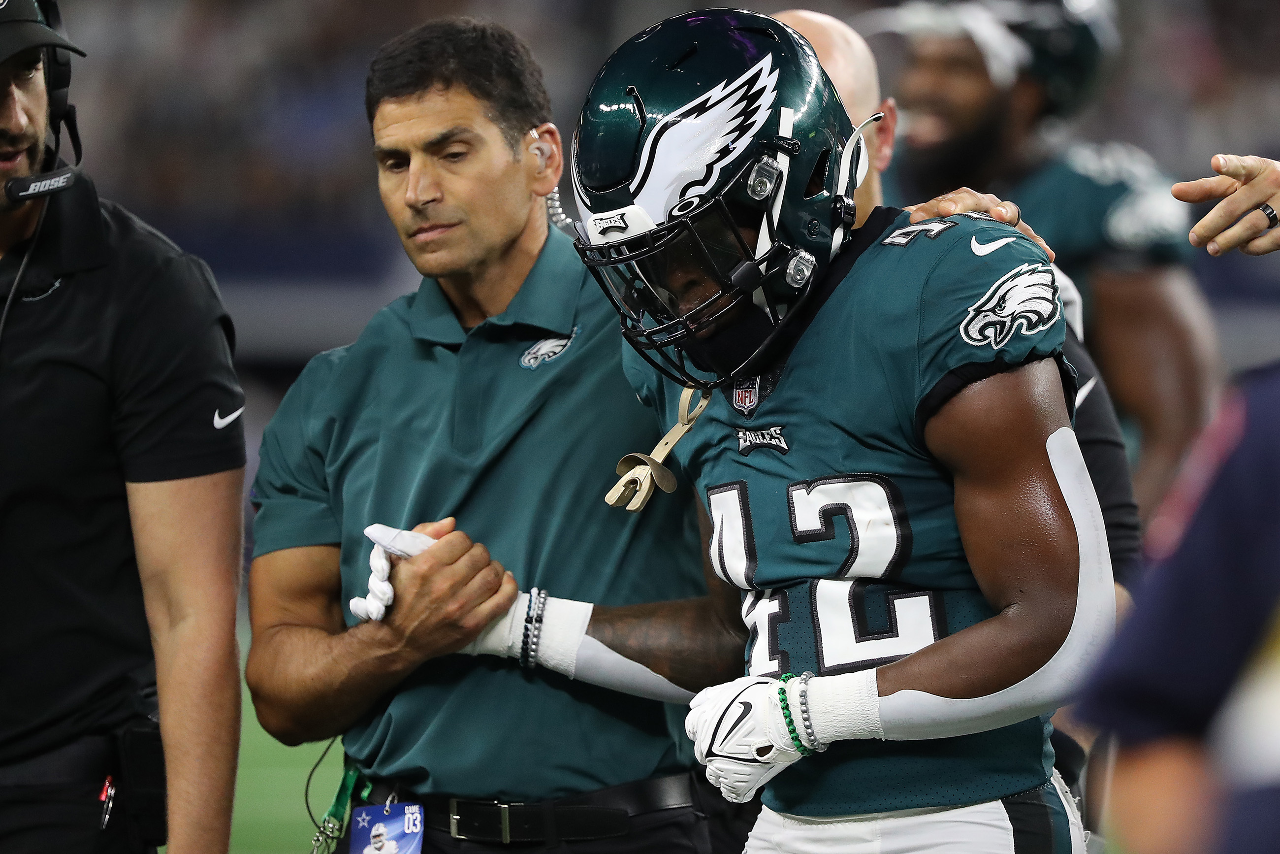 Eagles place Isaac Seumalo, K'Von Wallace on injured reserve list