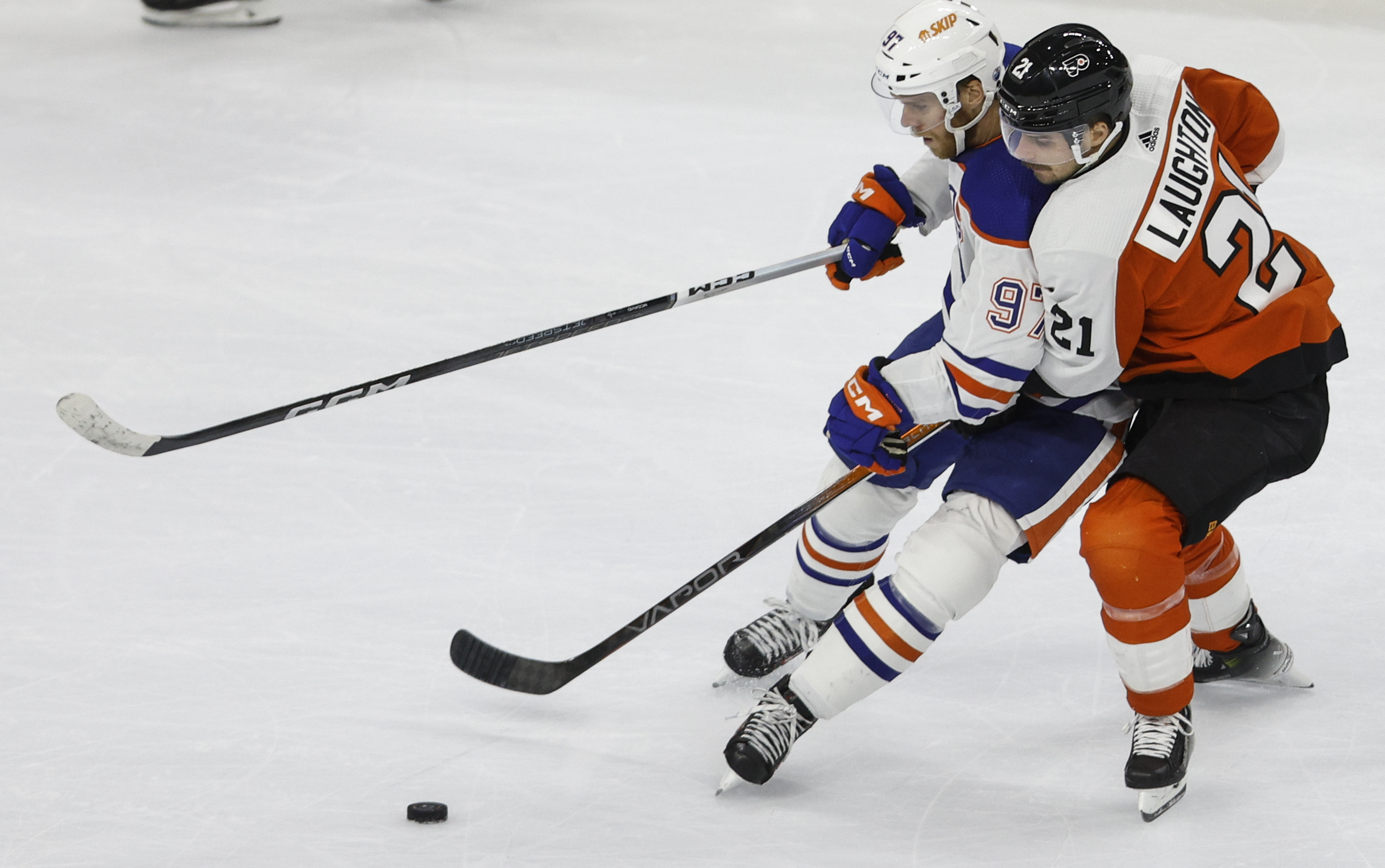 Atkinson Scores Twice, Flyers Down Oilers