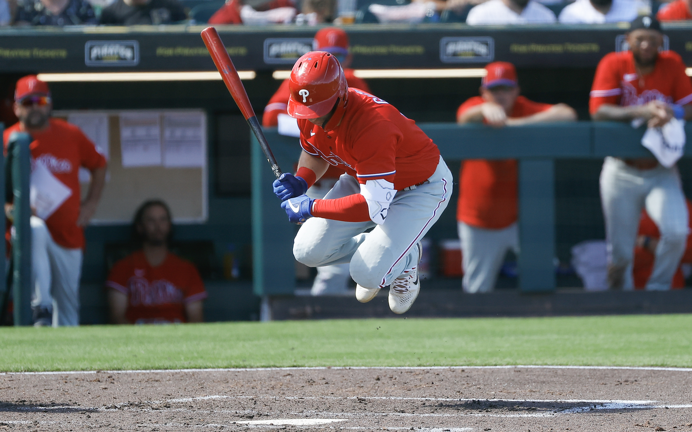 Phillies spring training: Edmundo Sosa getting a look in center field