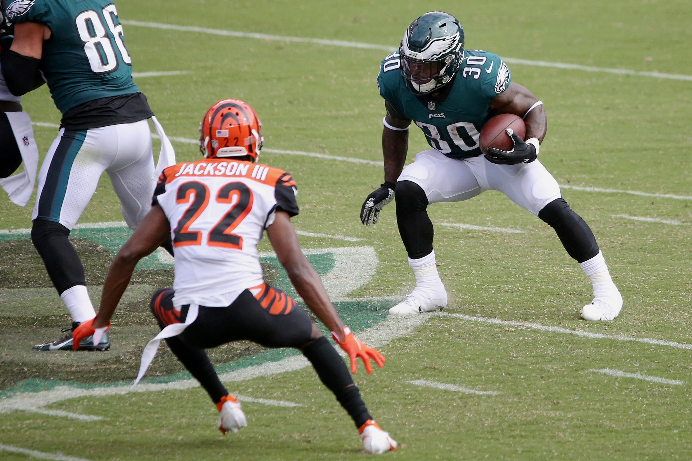 Philadelphia Eagles on X: Roster Move: #Eagles have promoted RB Boston  Scott from the practice squad to the active roster and placed RB Corey  Clement on Injured Reserve.  / X