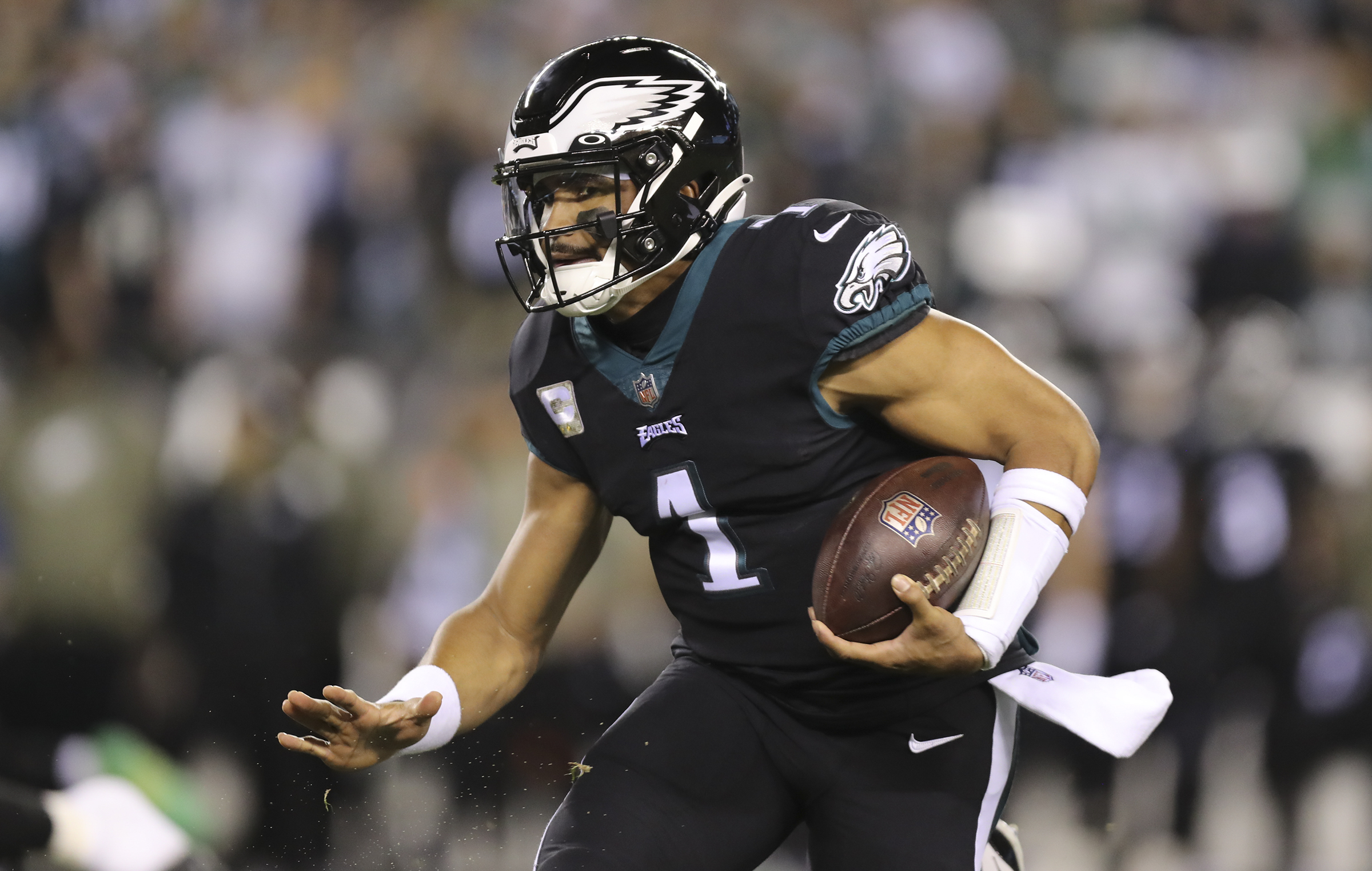 The Eagles' Jalen Hurts has boosted his NFL MVP case by not