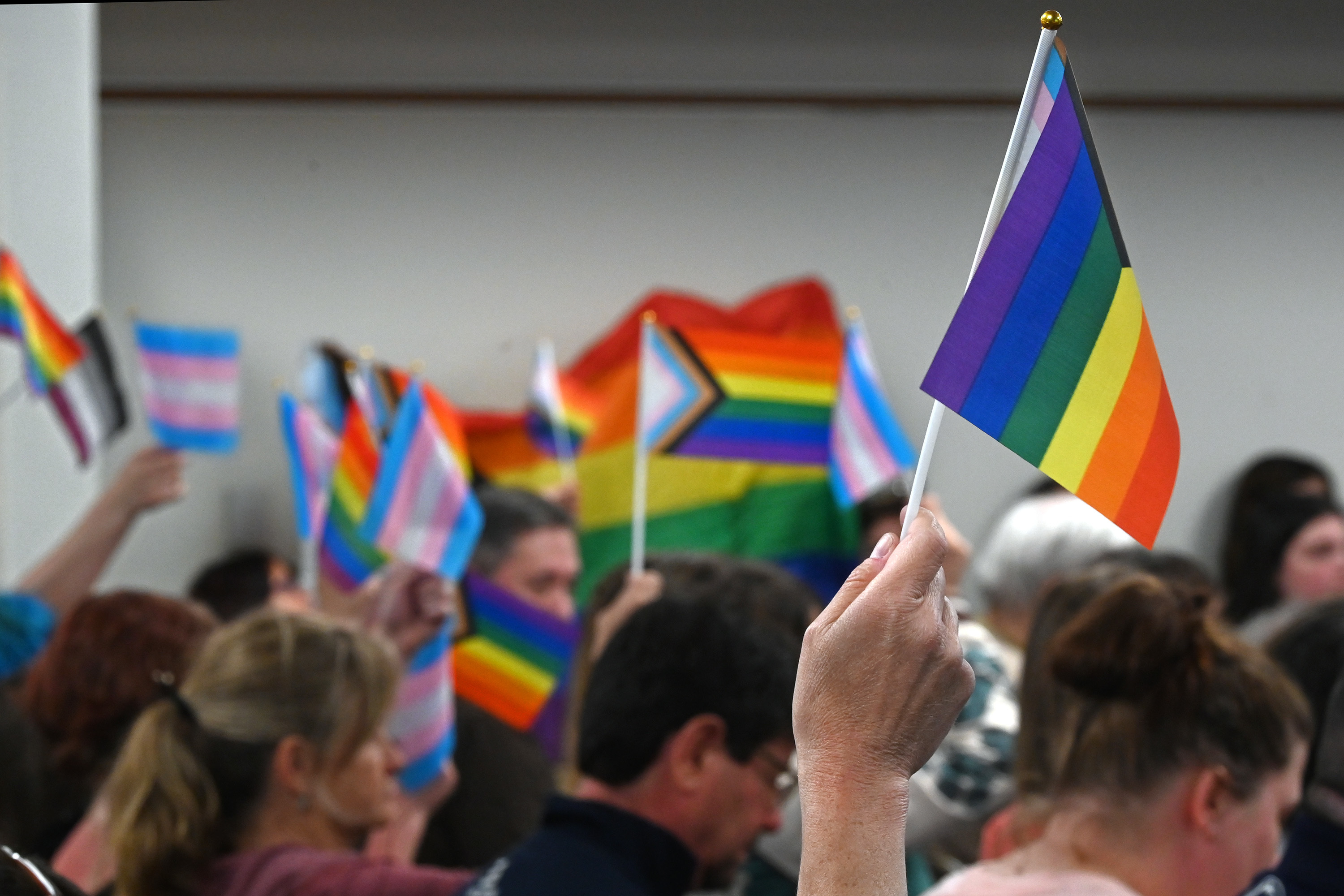 Transgender Pride Flag - Hand Sewn – Pride Flag SD