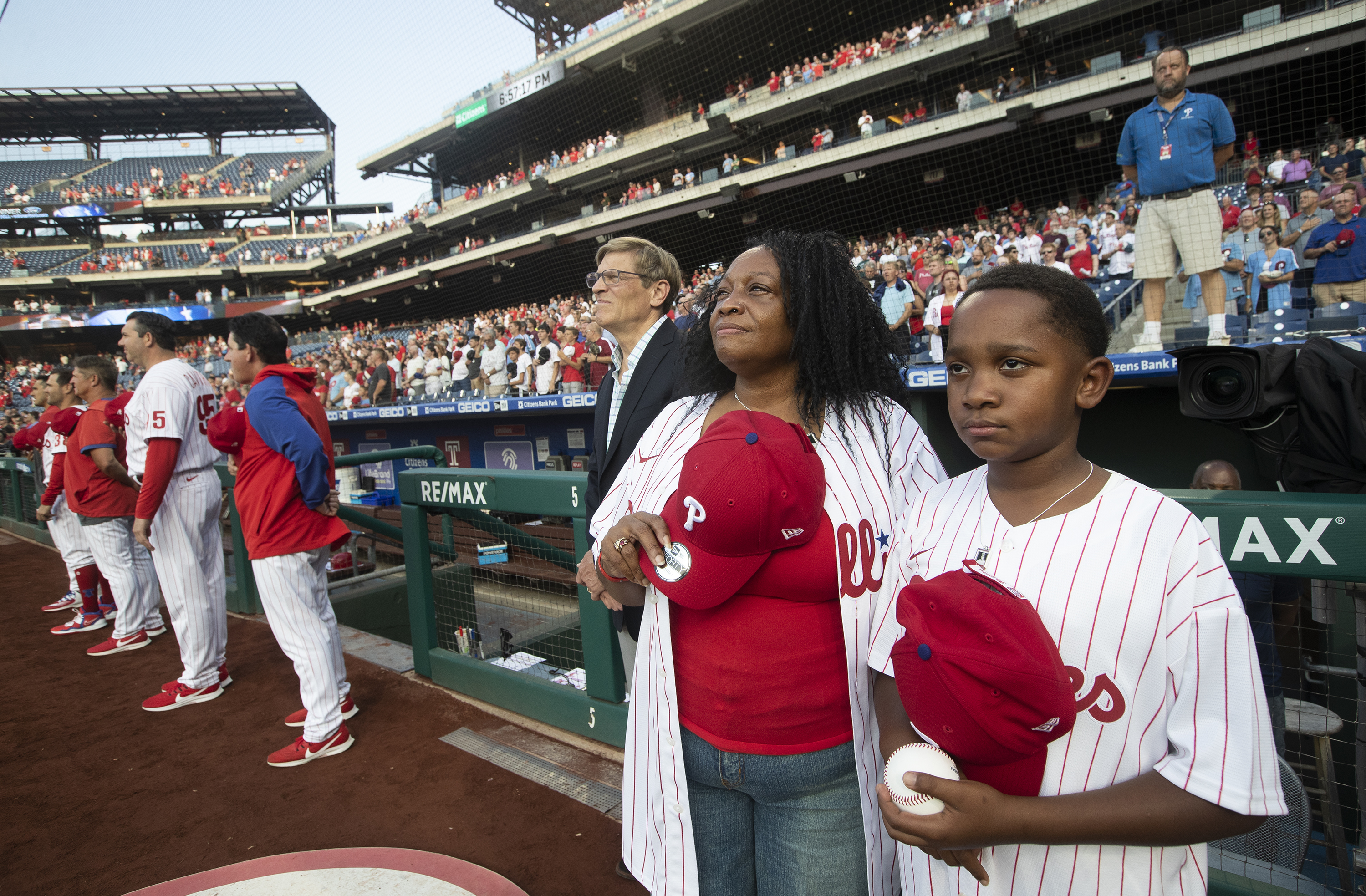 The Phillies Honor John Irvin Kennedy