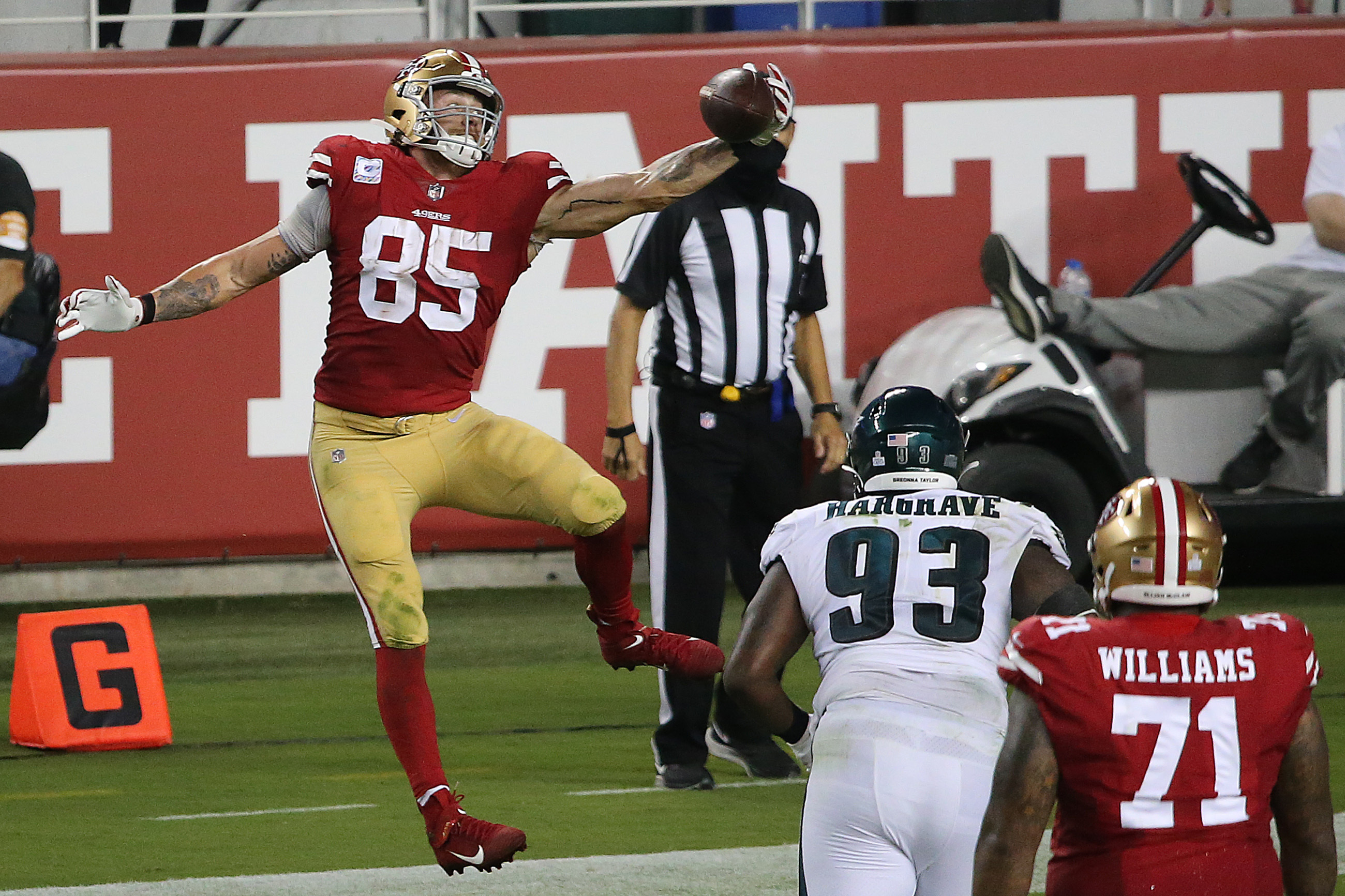 Eagles vs. 49ers score, takeaways: Philadelphia blows out banged