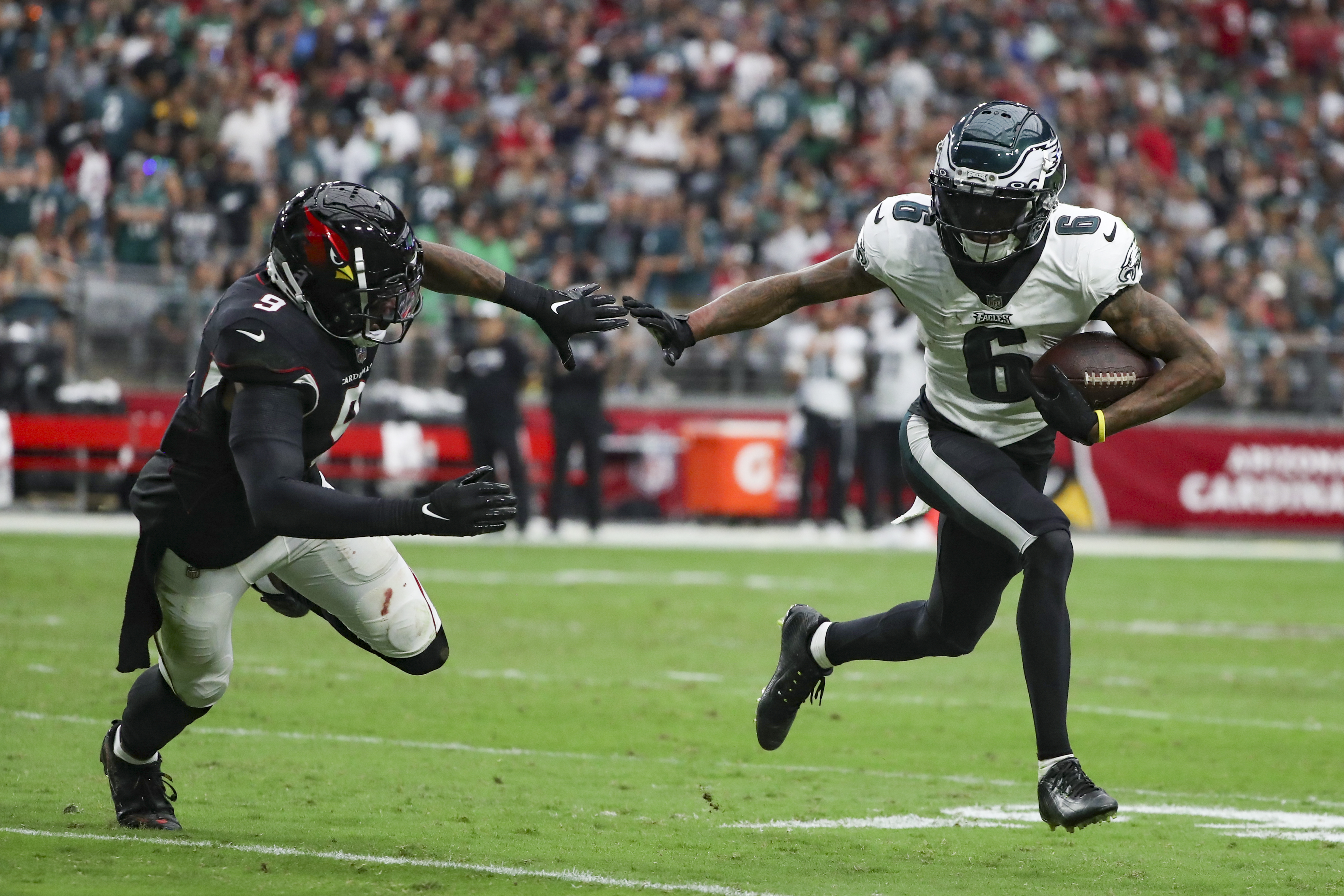 Eagles' DeVonta Smith to his biggest fan tied together by a yellow