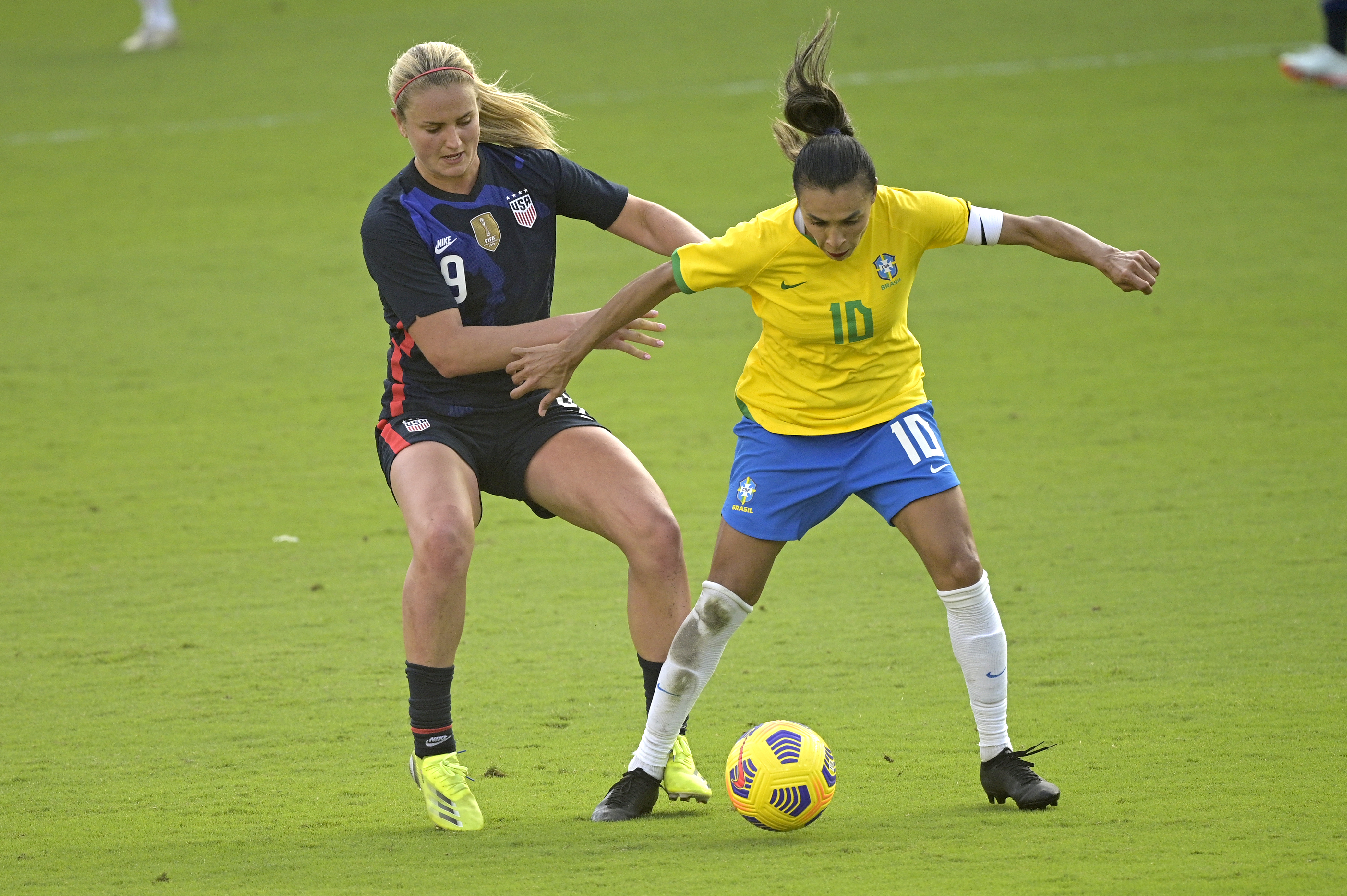 Brazil announces equal pay for men's and women's national football