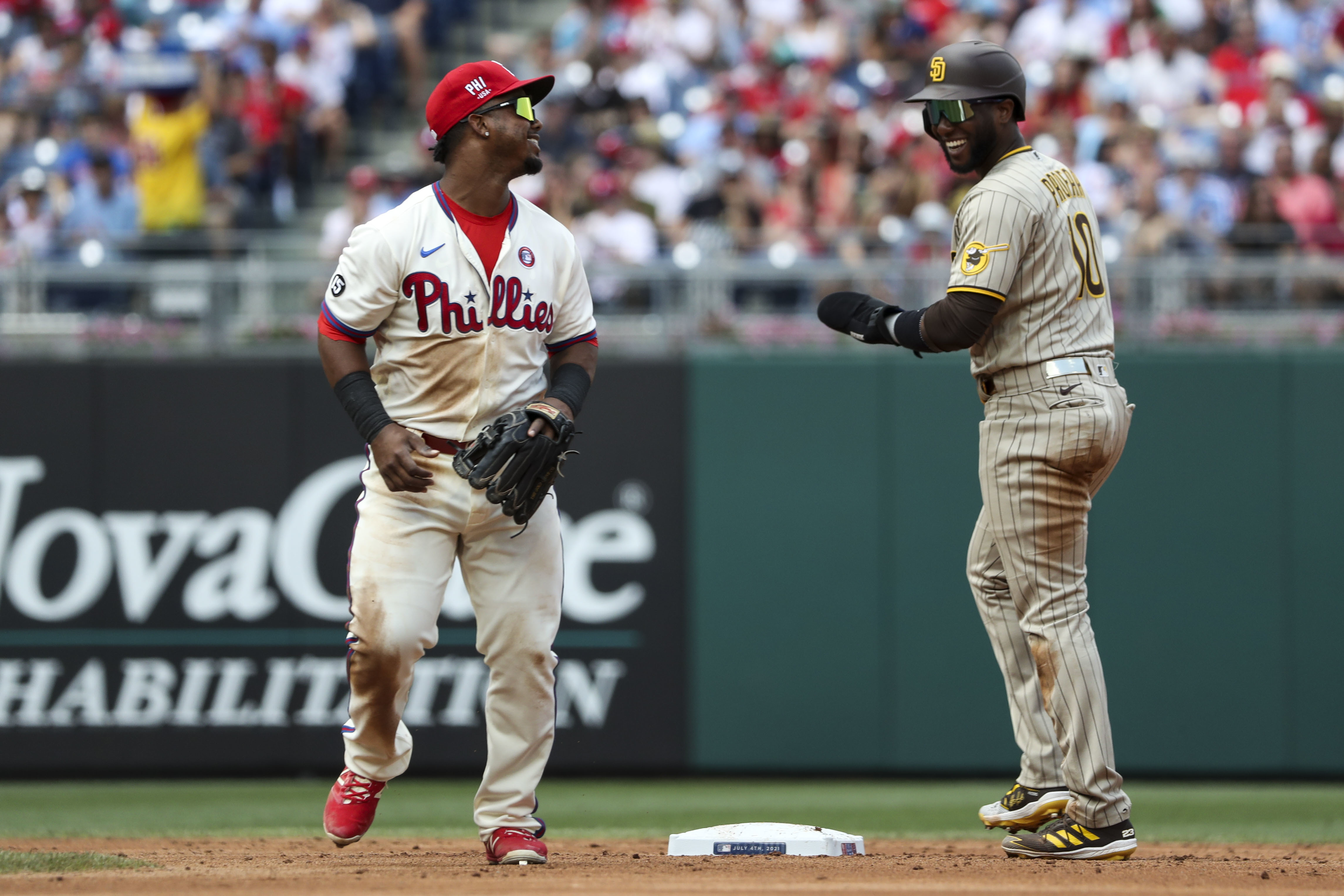 Photos from the Phillies' July 4th loss to the Padres