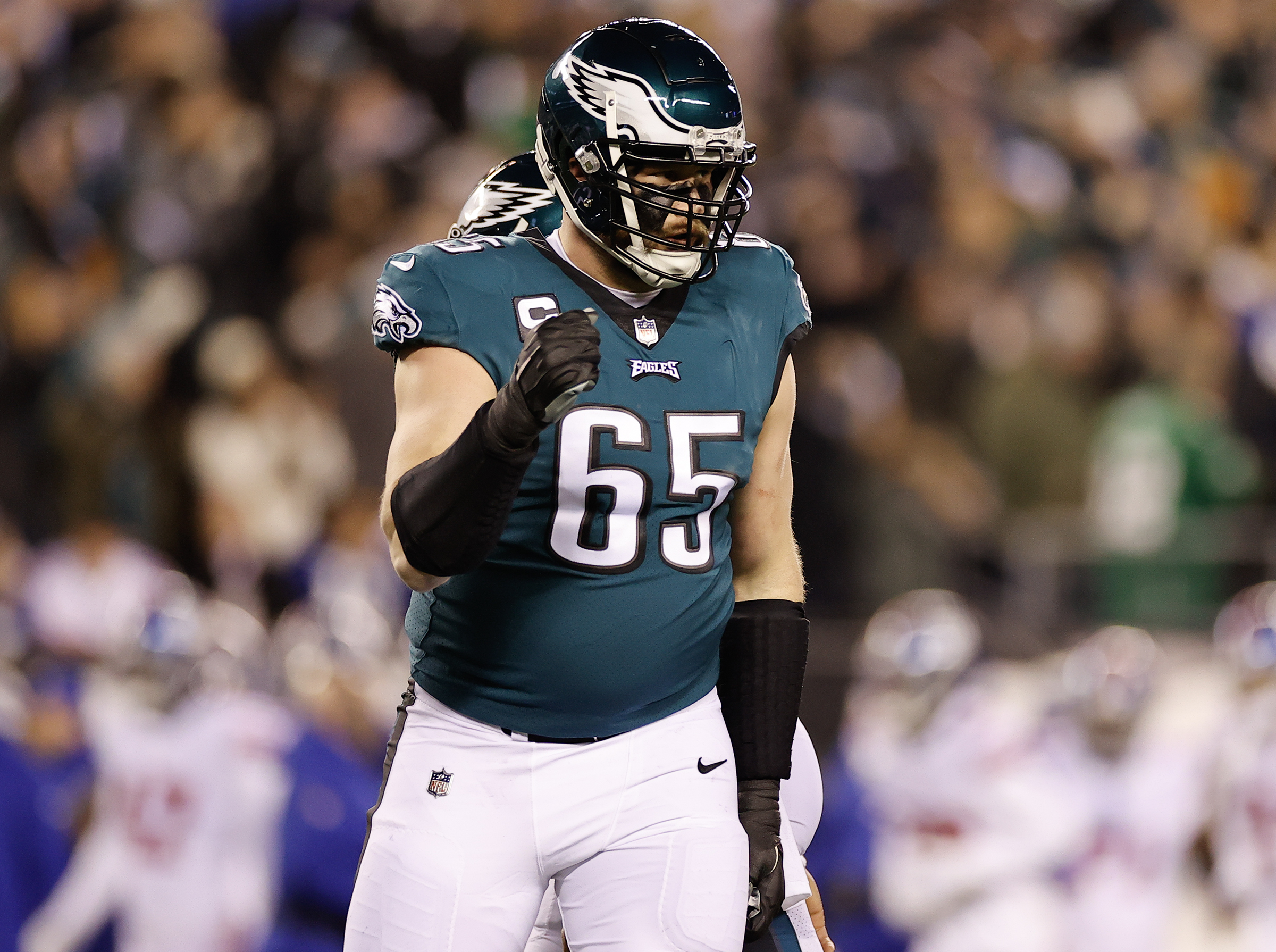 Eagles; Lane Johnson one of three Oklahoma linemen in the Super