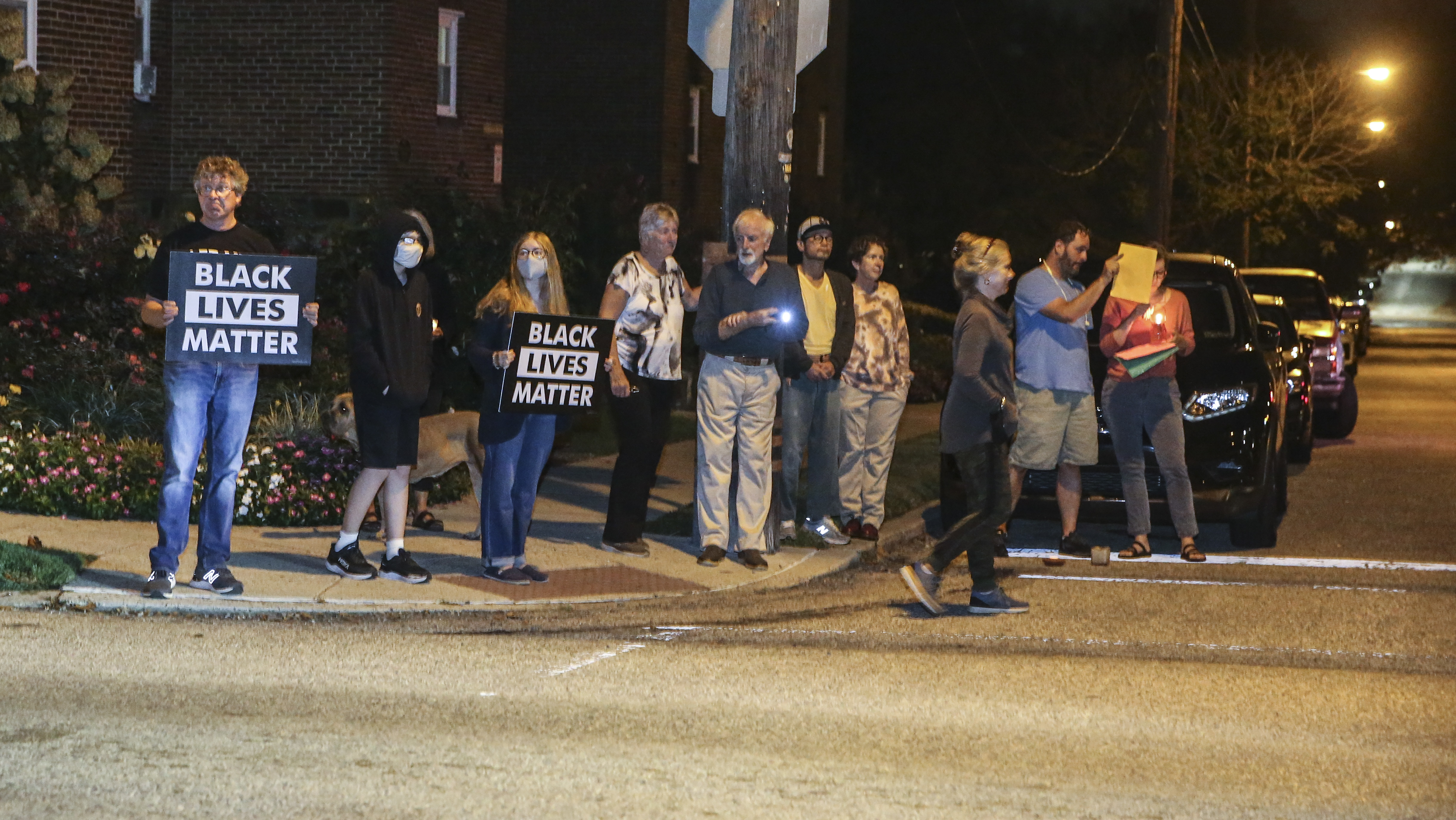 Black Lives Matter vigils return to Germantown - WHYY