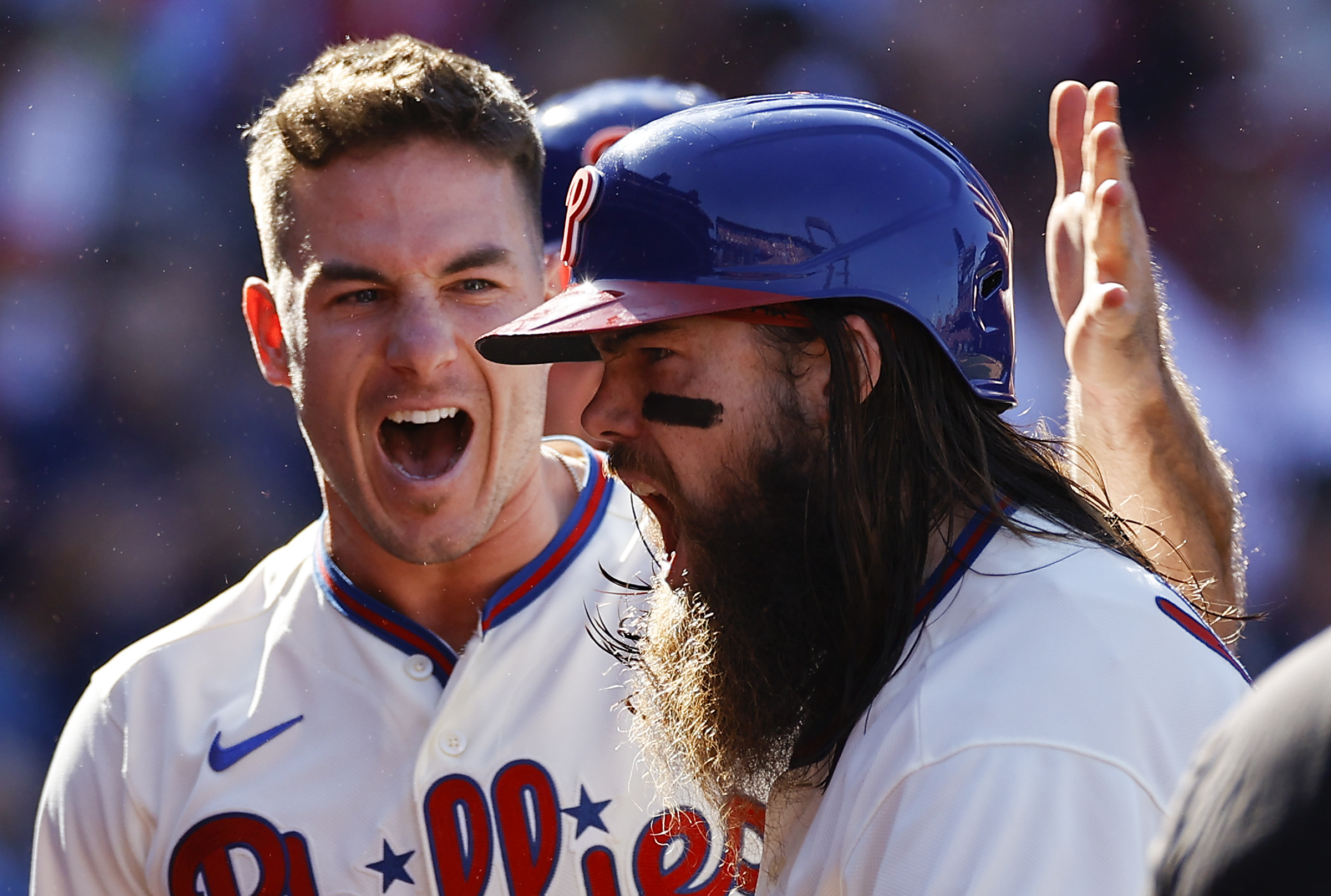 Brotherly Dub! The @Phillies are in the #NLCS once again! #CLINCHED